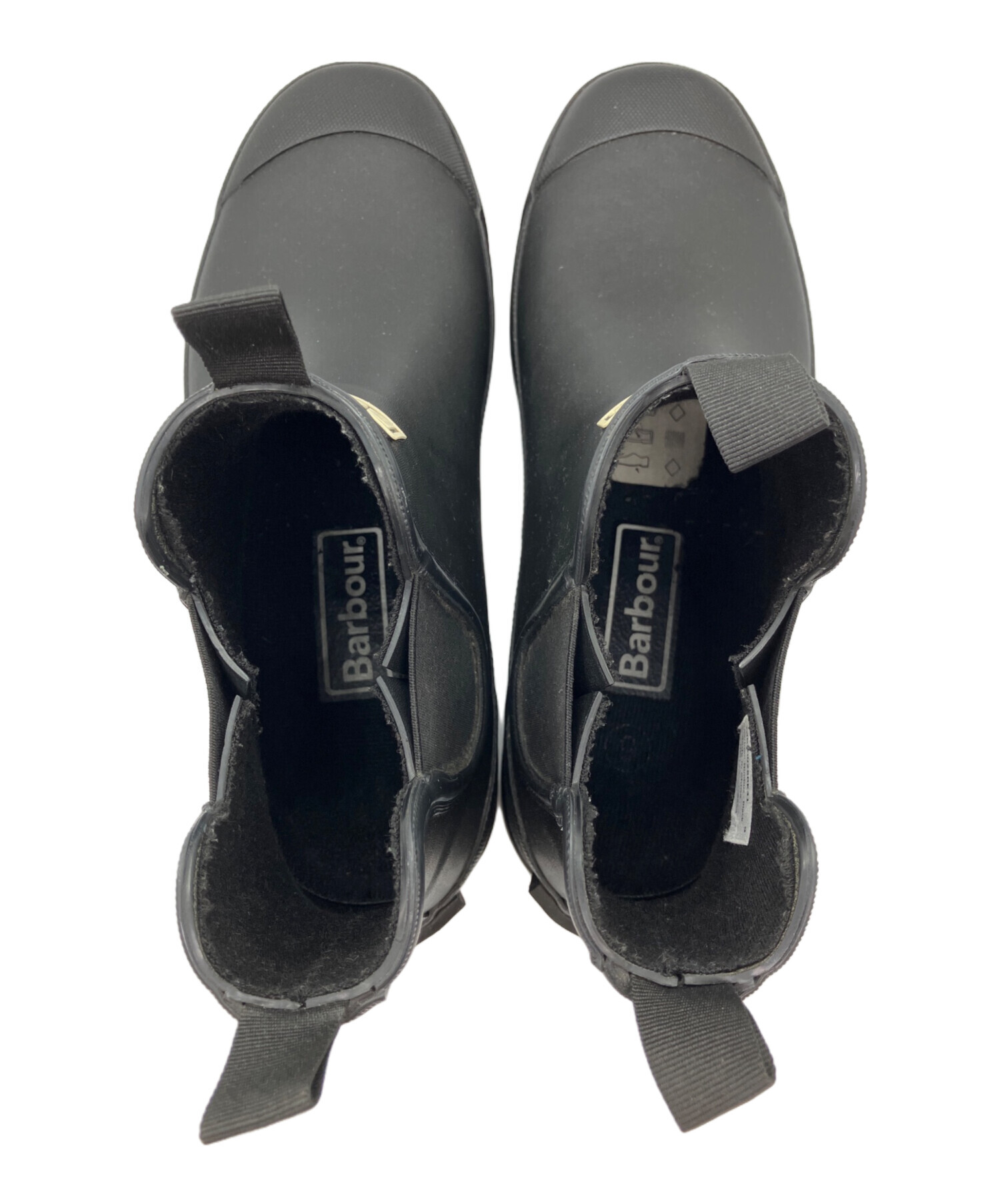 中古・古着通販】Barbour (バブアー) NIMBUSレインブーツ ブラック