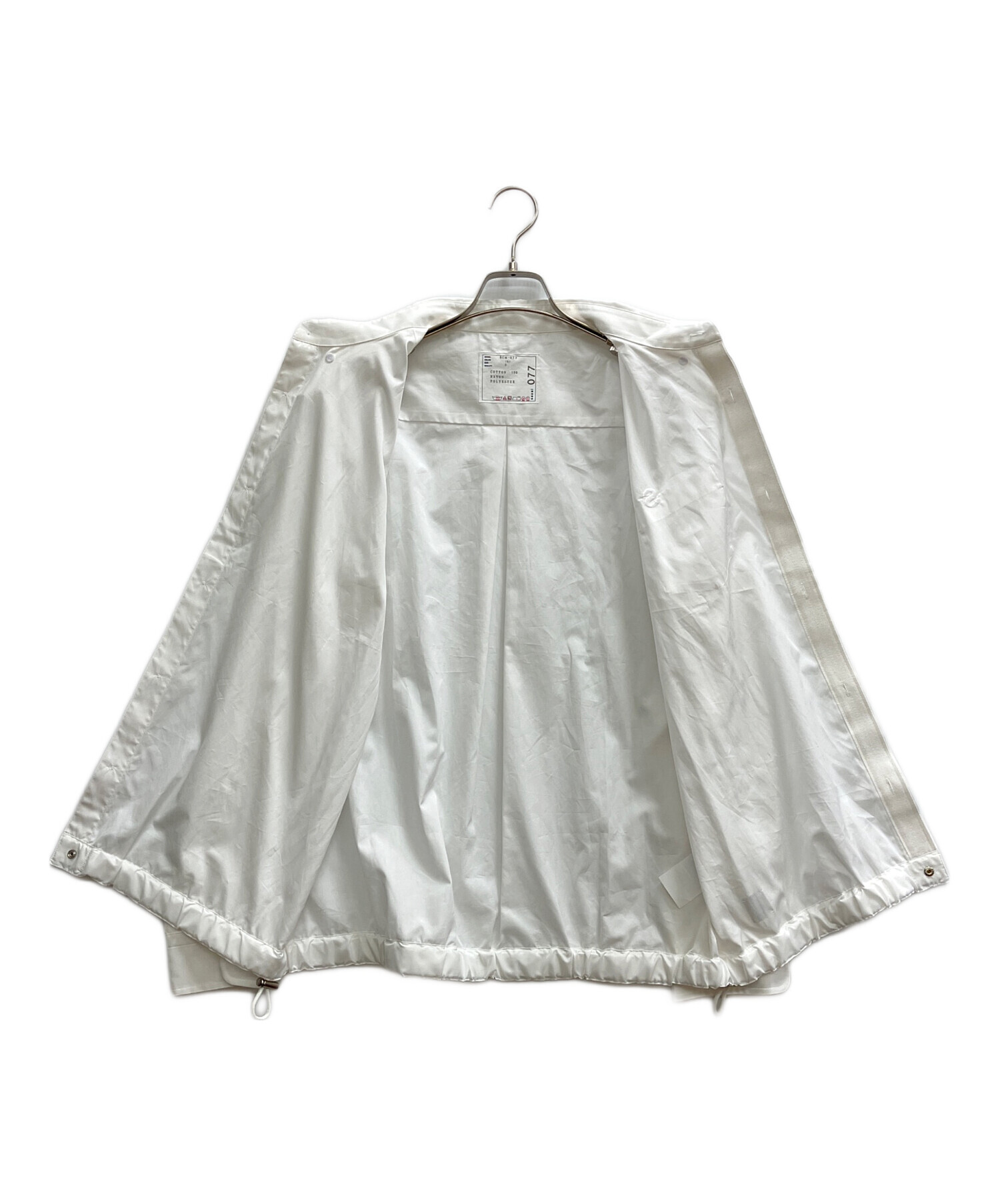 中古・古着通販】sacai (サカイ) Cotton Poplin Shirt ホワイト サイズ