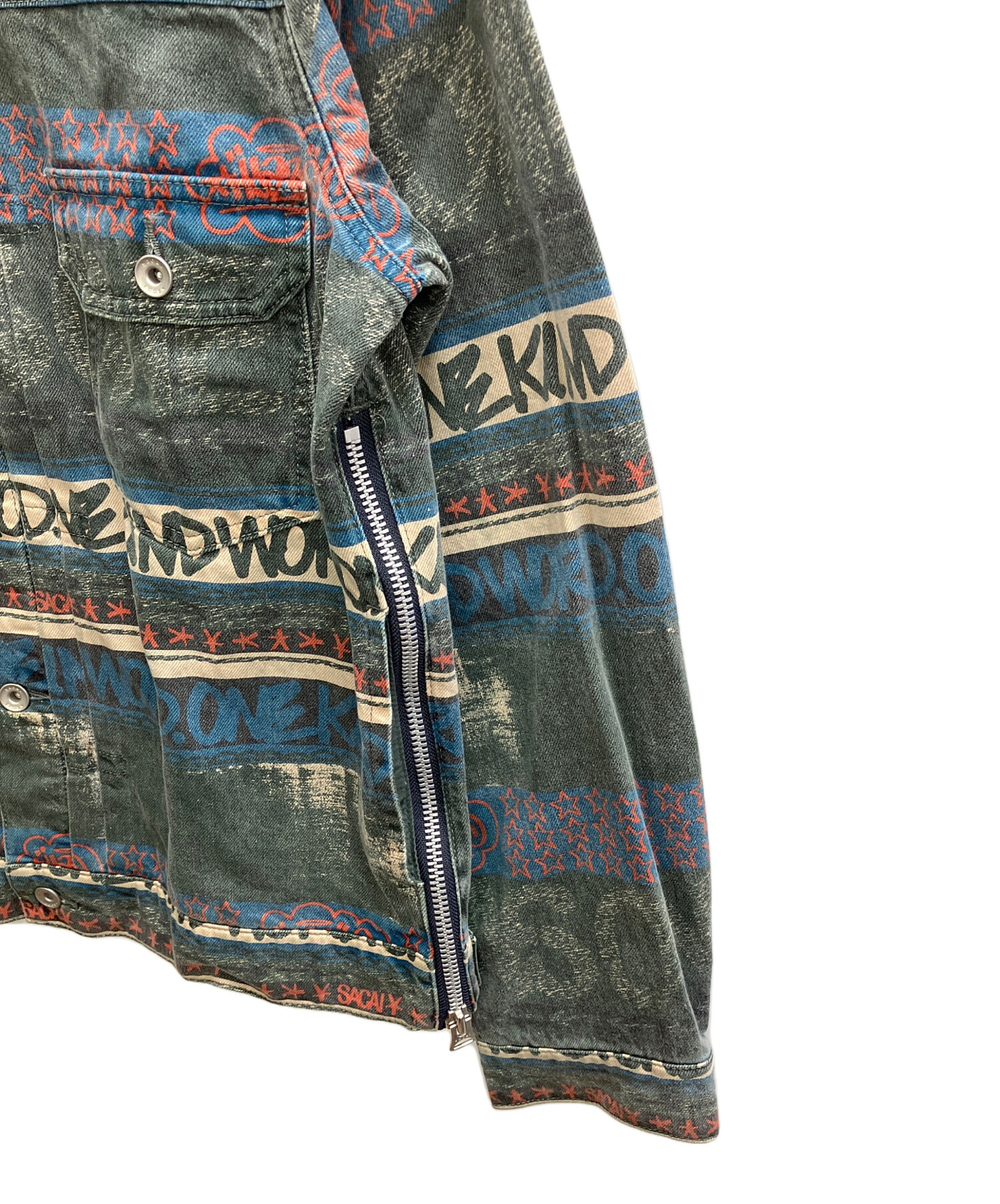 中古・古着通販】sacai (サカイ) Eric Haze Denim Blouson グリーン