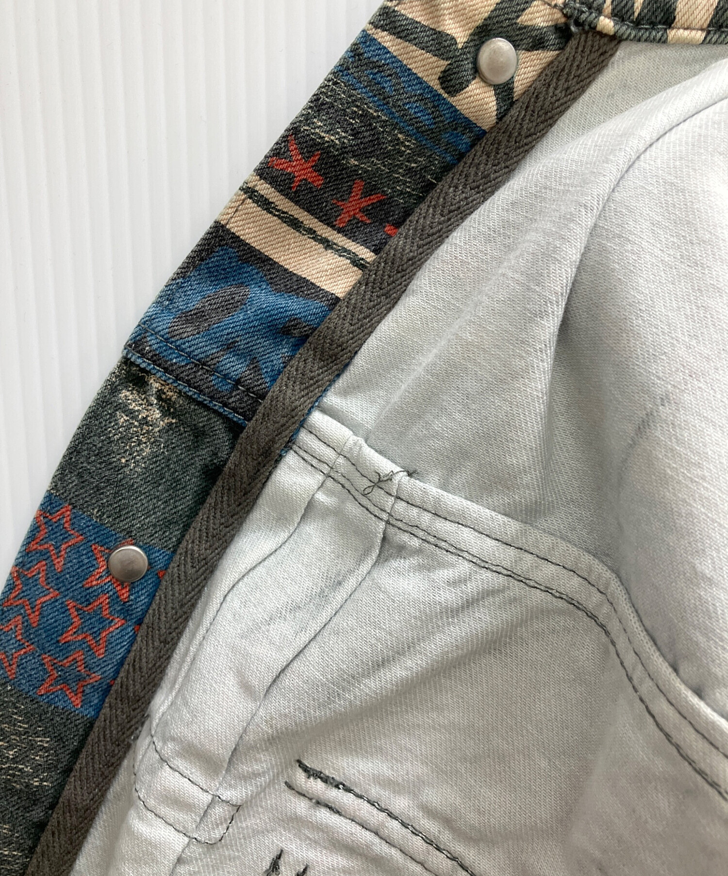 中古・古着通販】sacai (サカイ) Eric Haze Denim Blouson グリーン
