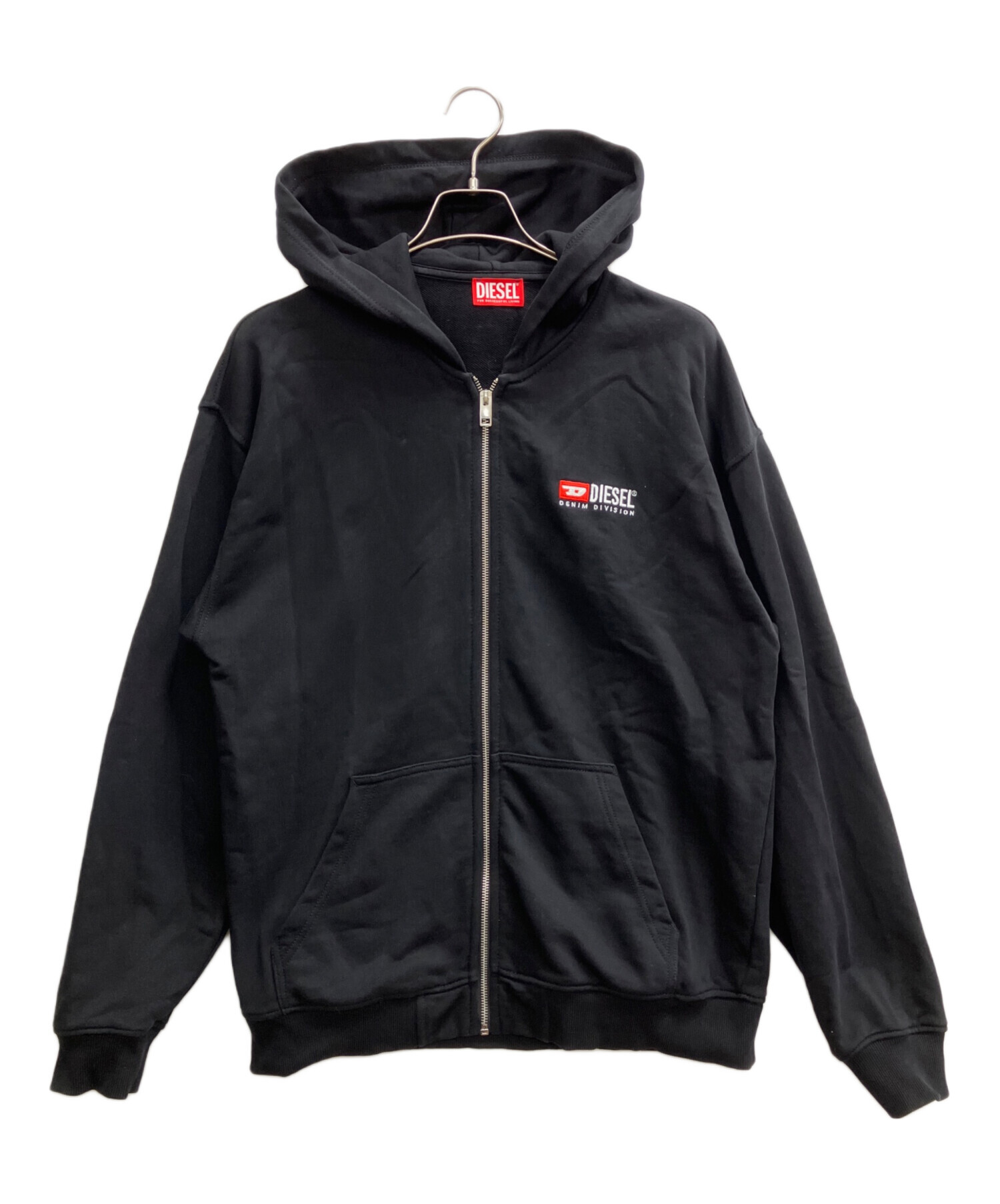 中古・古着通販】DIESEL (ディーゼル) S-Boxt-Hood-Zip-Div ブラック