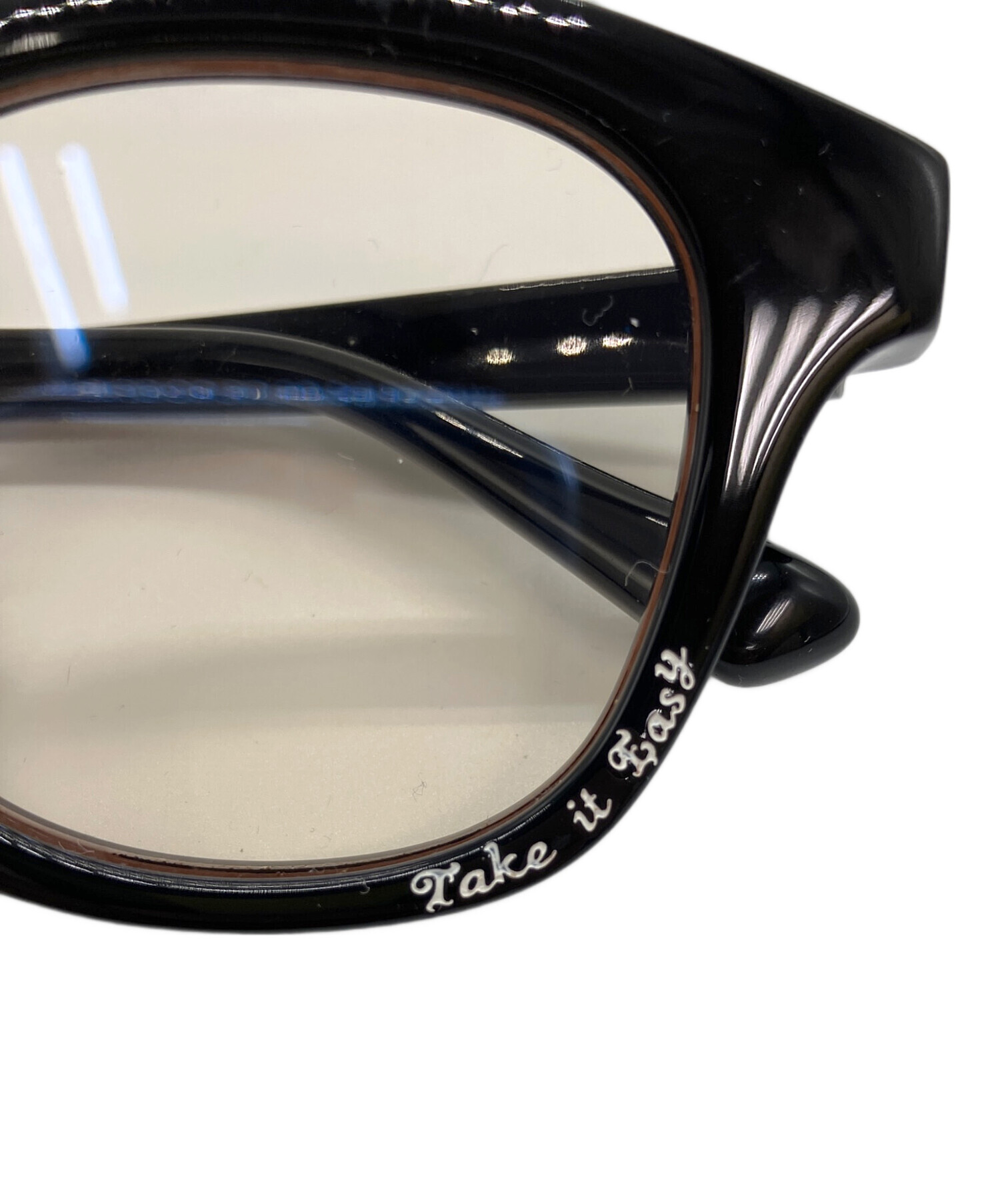 中古・古着通販】NSH (エヌエスエイチ) サングラス ブラック｜ブランド