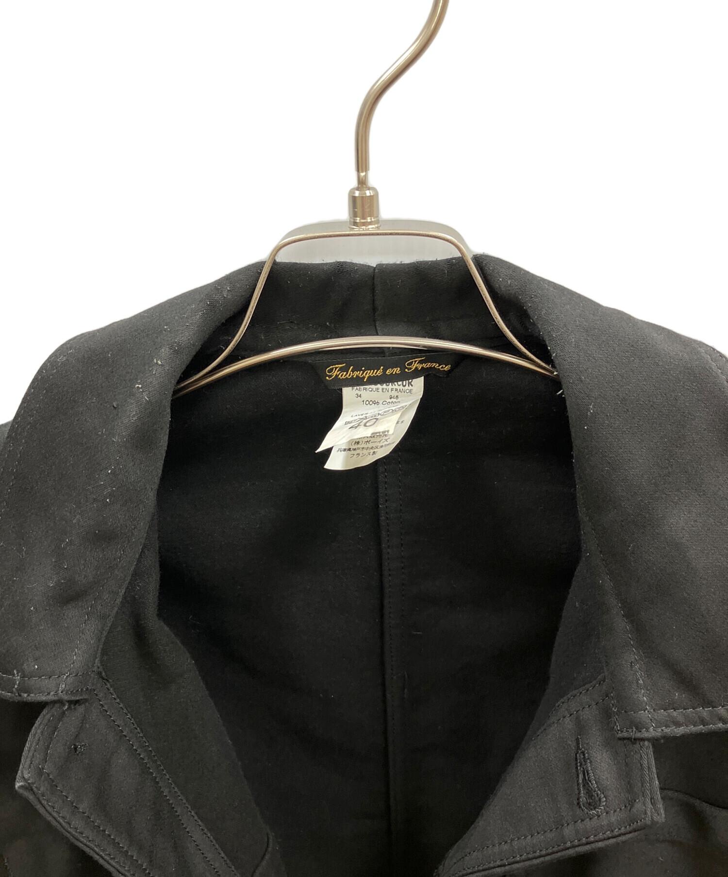中古・古着通販】laboureur (ラブルール) ブラックモールスキン