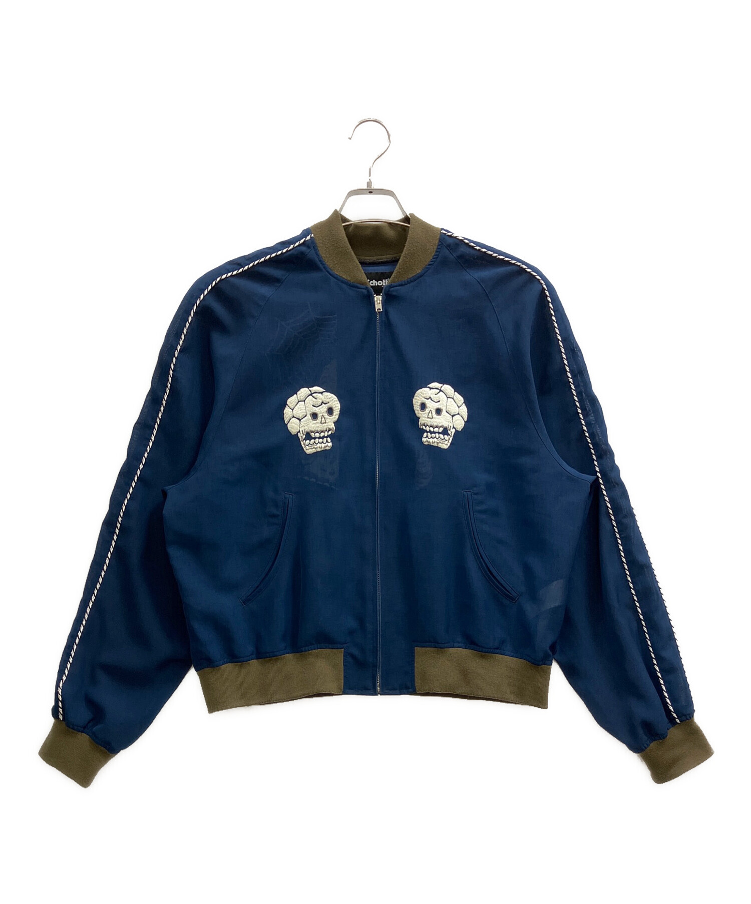 中古・古着通販】Schott (ショット) スカジャン ネイビー サイズ:M