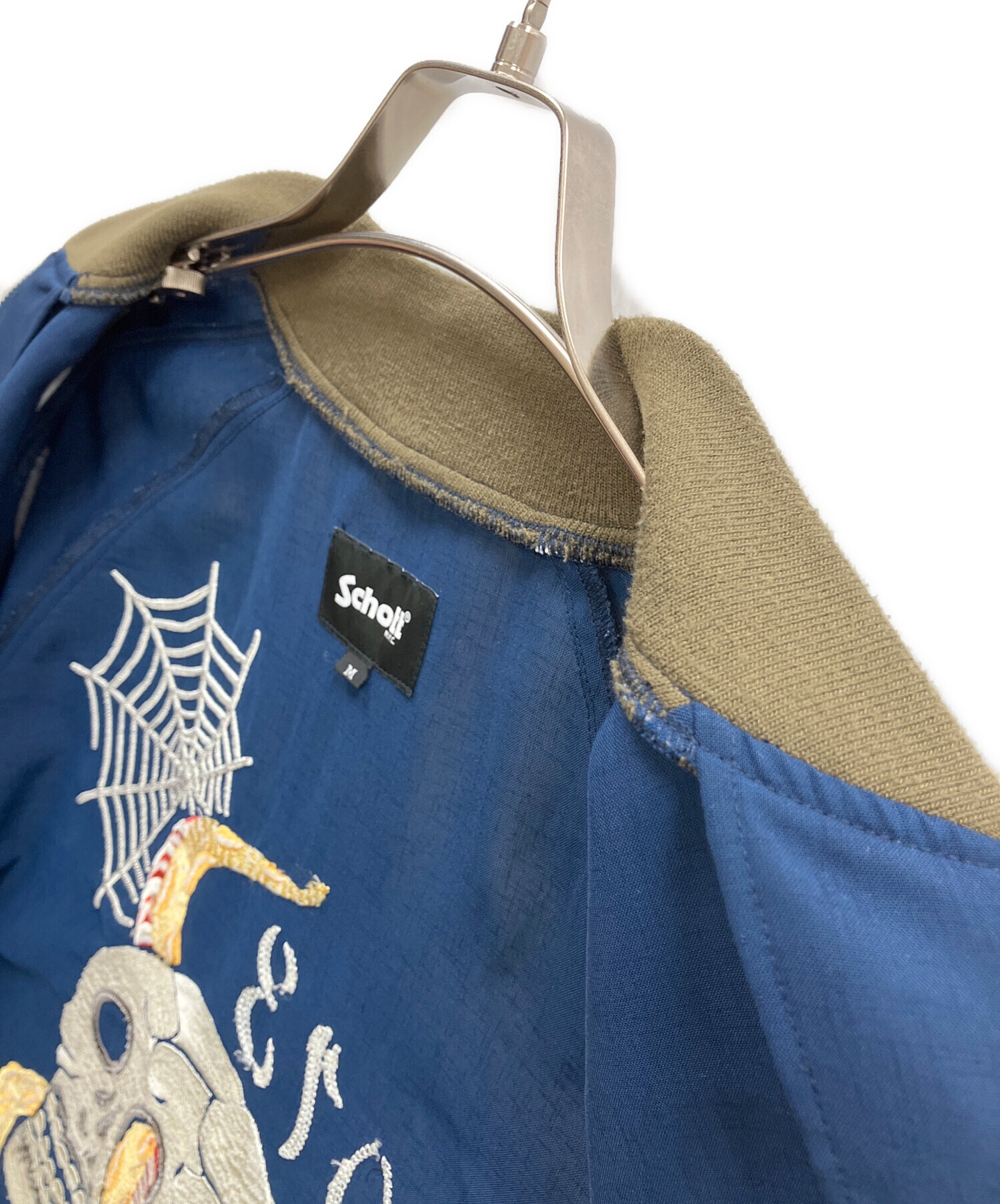 中古・古着通販】Schott (ショット) スカジャン ネイビー サイズ:M