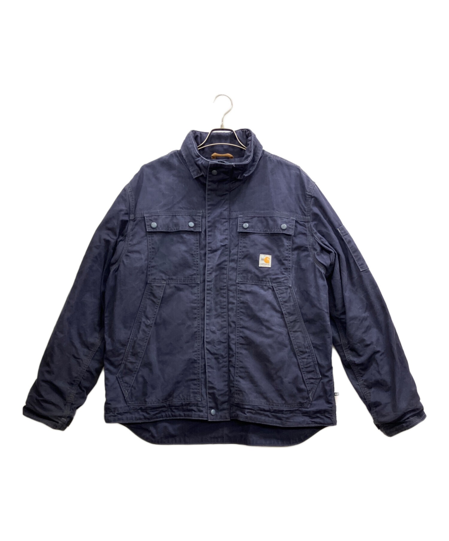 4/28まで出品 Carhartt ネイビー ジャケット Lサイズ 中古・古着通販】CarHartt (カーハート) フルスイングジャケット