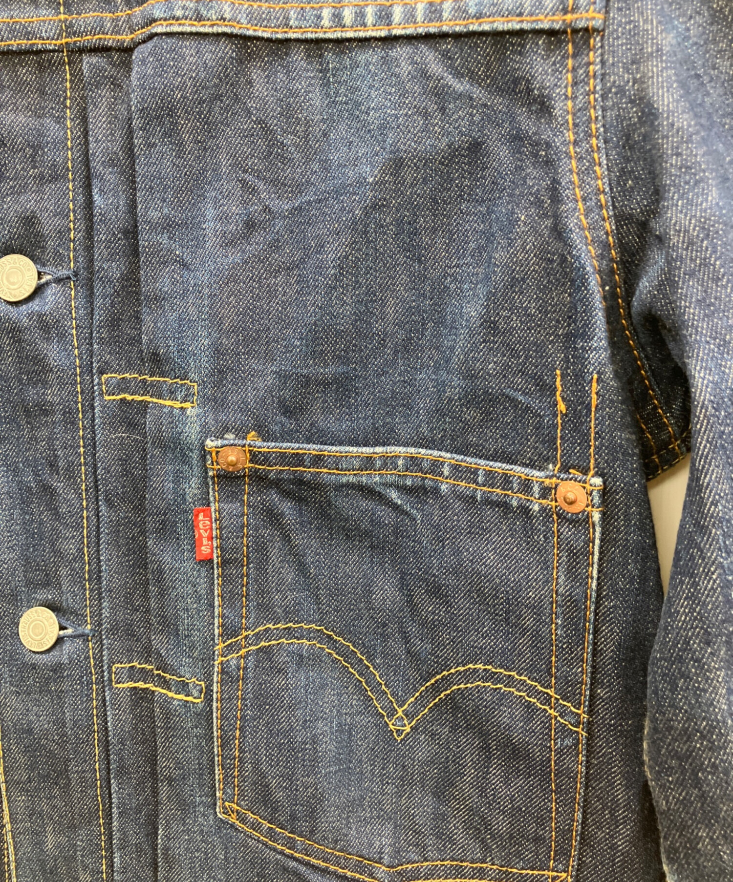 中古・古着通販】LEVI'S (リーバイス) BOSS (ボス) デニムジャケット