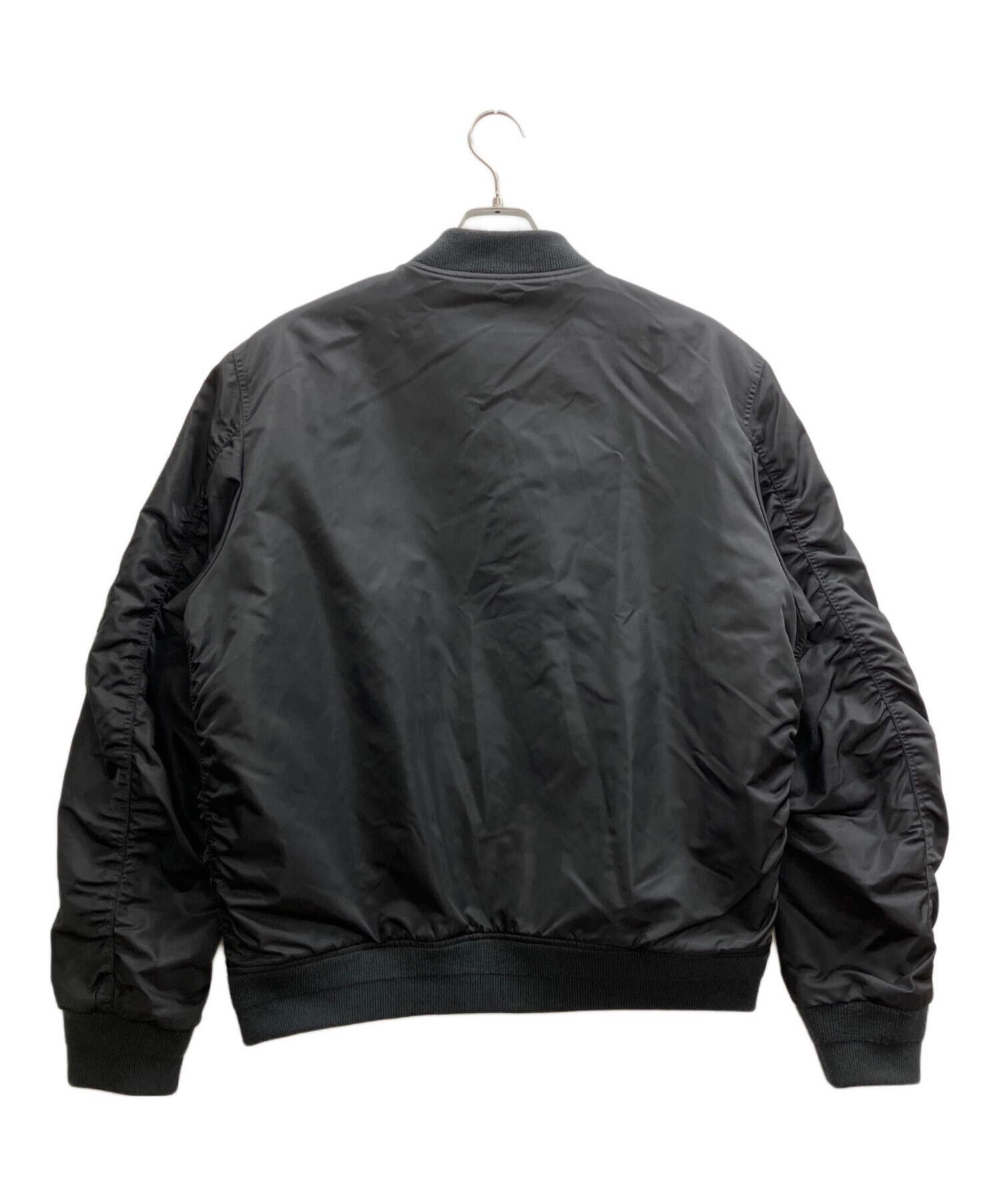 【極美品】ディーゼル J-ROSS-NEW JACKET MA-1 ボンバー S 中古・古着通販】DIESEL (ディーゼル) J-ROSS-NEW JACKET ブラック