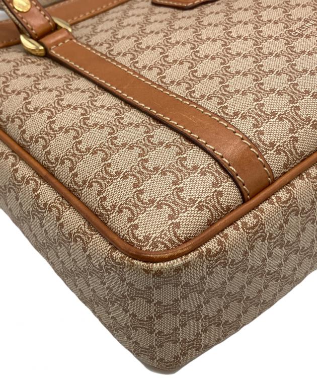 中古・古着通販】CELINE (セリーヌ) マカダム柄レザー×PVCトートバッグ