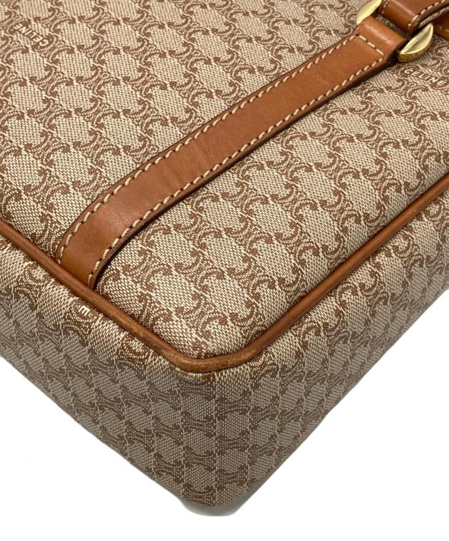 中古・古着通販】CELINE (セリーヌ) マカダム柄レザー×PVCトートバッグ