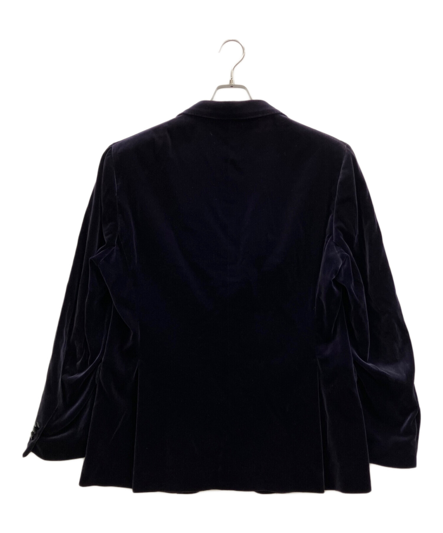 中古・古着通販】ETRO (エトロ) 裏総柄ベロアジャケット パープル 