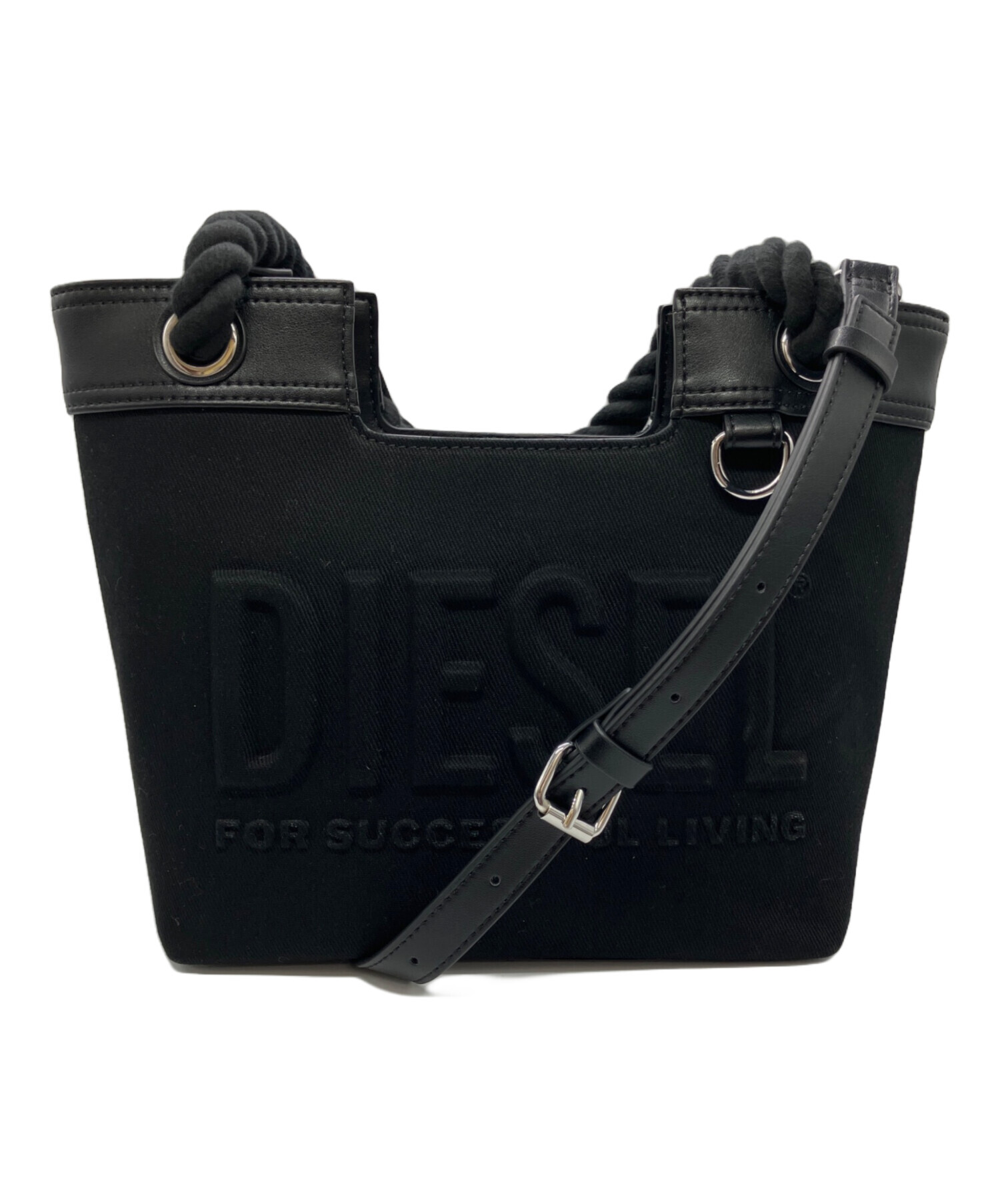 中古・古着通販】DIESEL (ディーゼル) D-SL-3D SHOPPER XS ブラック