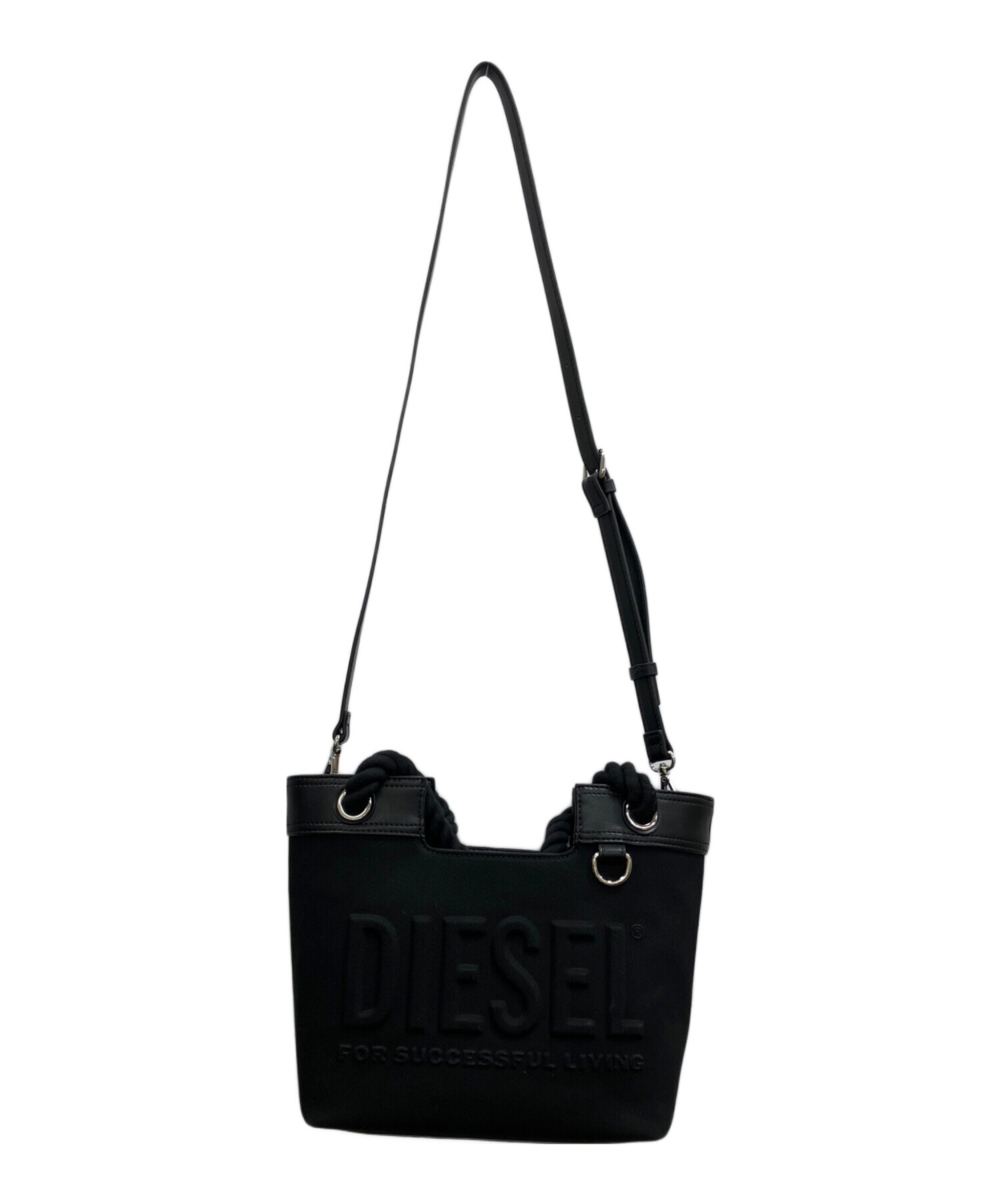 中古・古着通販】DIESEL (ディーゼル) D-SL-3D SHOPPER XS ブラック