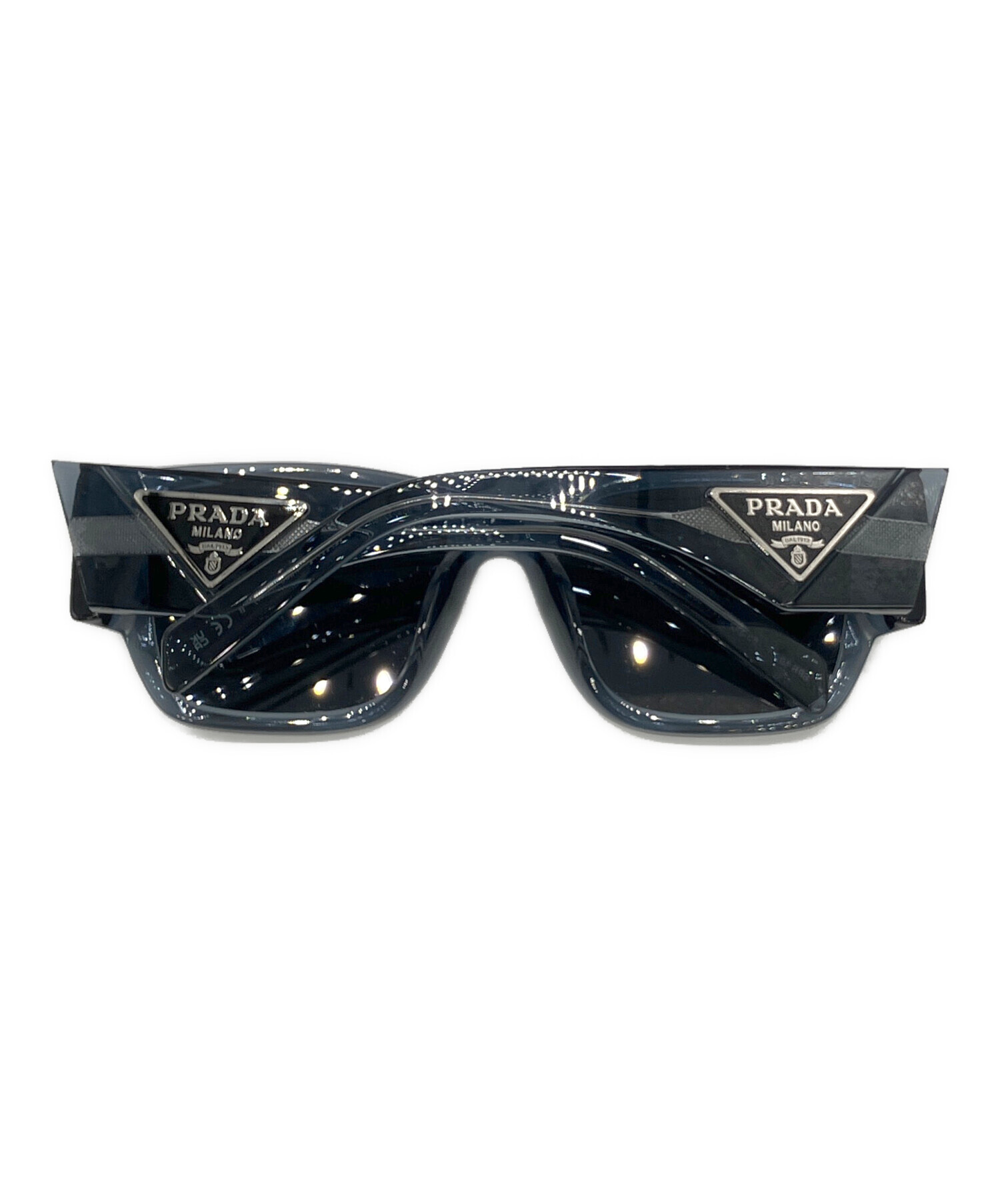中古・古着通販】PRADA (プラダ) トライアングルロゴ サングラス