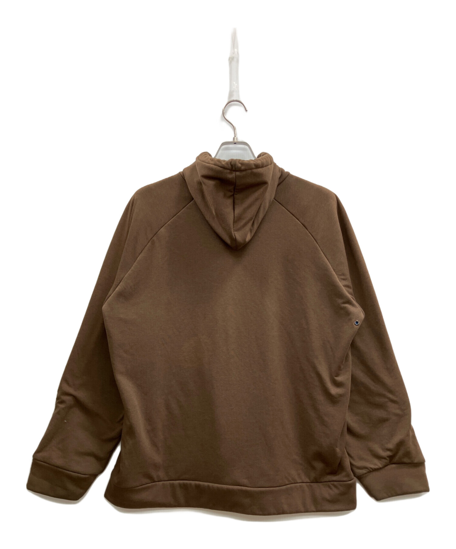 ステューシー　STUSSY 総柄　ジップパーカー　ブラウン　レア　希少 中古・古着通販】stussy (ステューシー) ロゴジップパーカー ブラウン