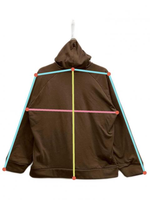 中古・古着通販】stussy (ステューシー) ロゴジップパーカー ブラウン