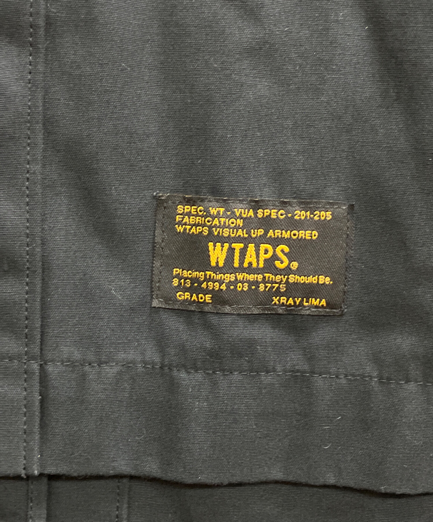 中古・古着通販】WTAPS (ダブルタップス) WTAPS DOC SHIRT ブラック