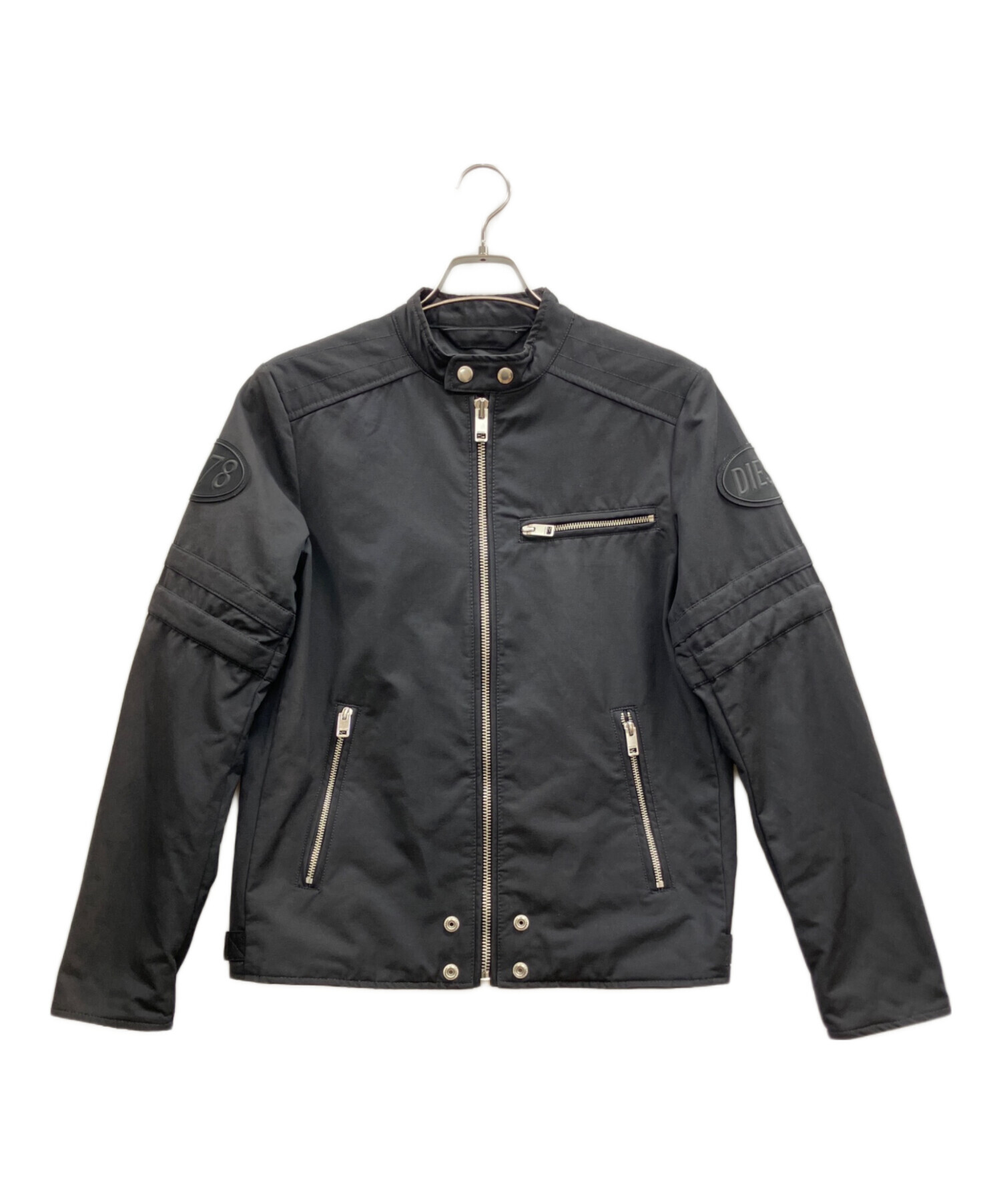 中古・古着通販】DIESEL (ディーゼル) コットンライダースジャケット 
