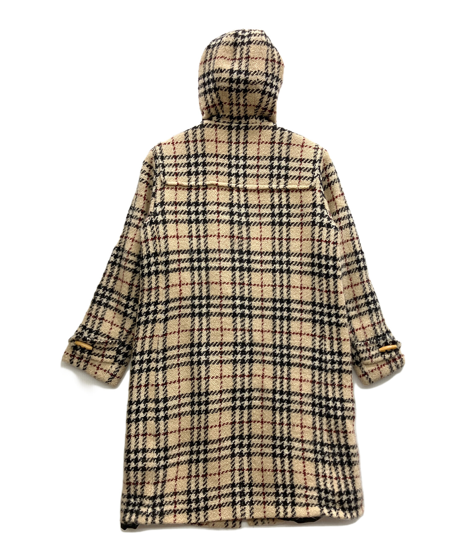 未使用　バーバリーロンドン　ノバチェック　ダッフルコート　デッドストック　赤 中古・古着通販】BURBERRY LONDON (バーバリーロンドン) ノヴァ