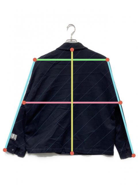 中古・古着通販】SHAREEF (シャリーフ) BIAS LINE SHORT BLOUSON
