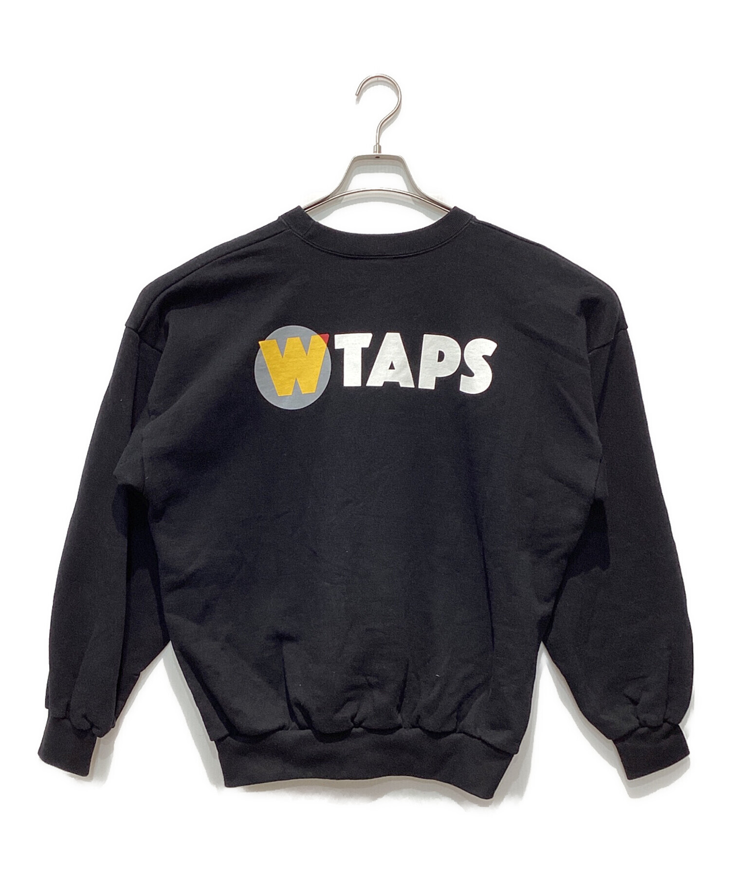 WTAPS RAGS CREW NECK スウェット ブラック 　XL 中古・古着通販】WTAPS (ダブルタップス) クルーネックスウェット