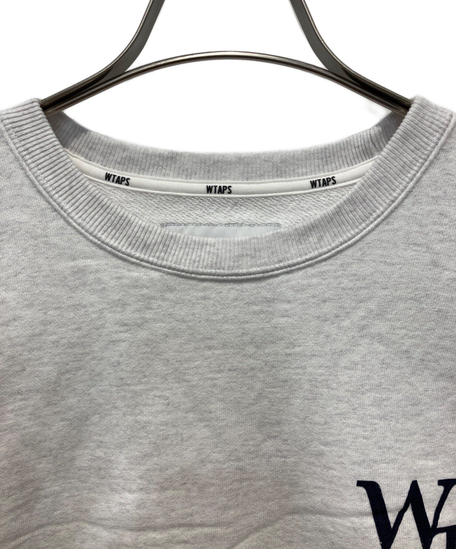 中古・古着通販】WTAPS (ダブルタップス) 26SS ACADEMY SWEATER グレー