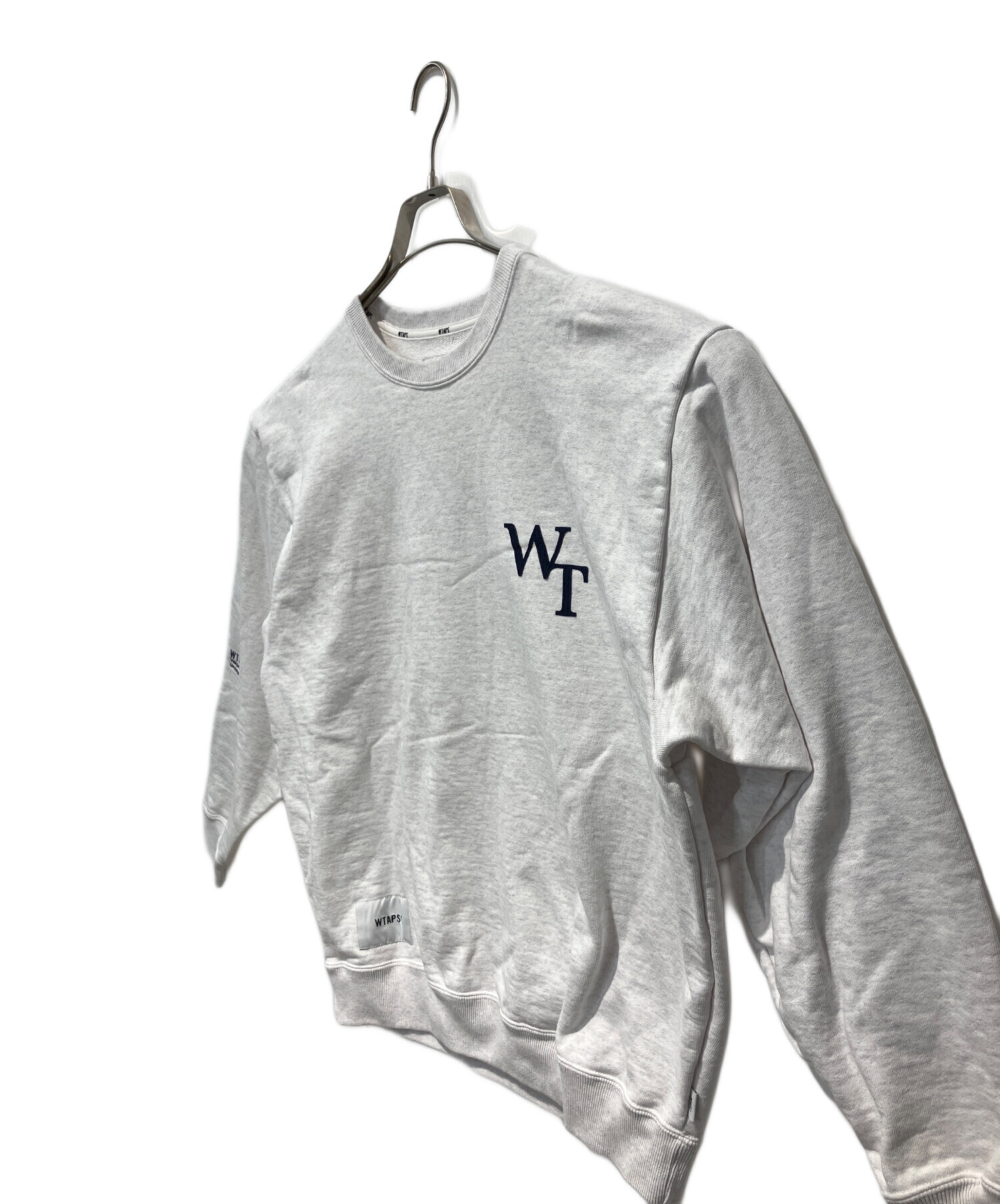 中古・古着通販】WTAPS (ダブルタップス) 26SS ACADEMY SWEATER グレー