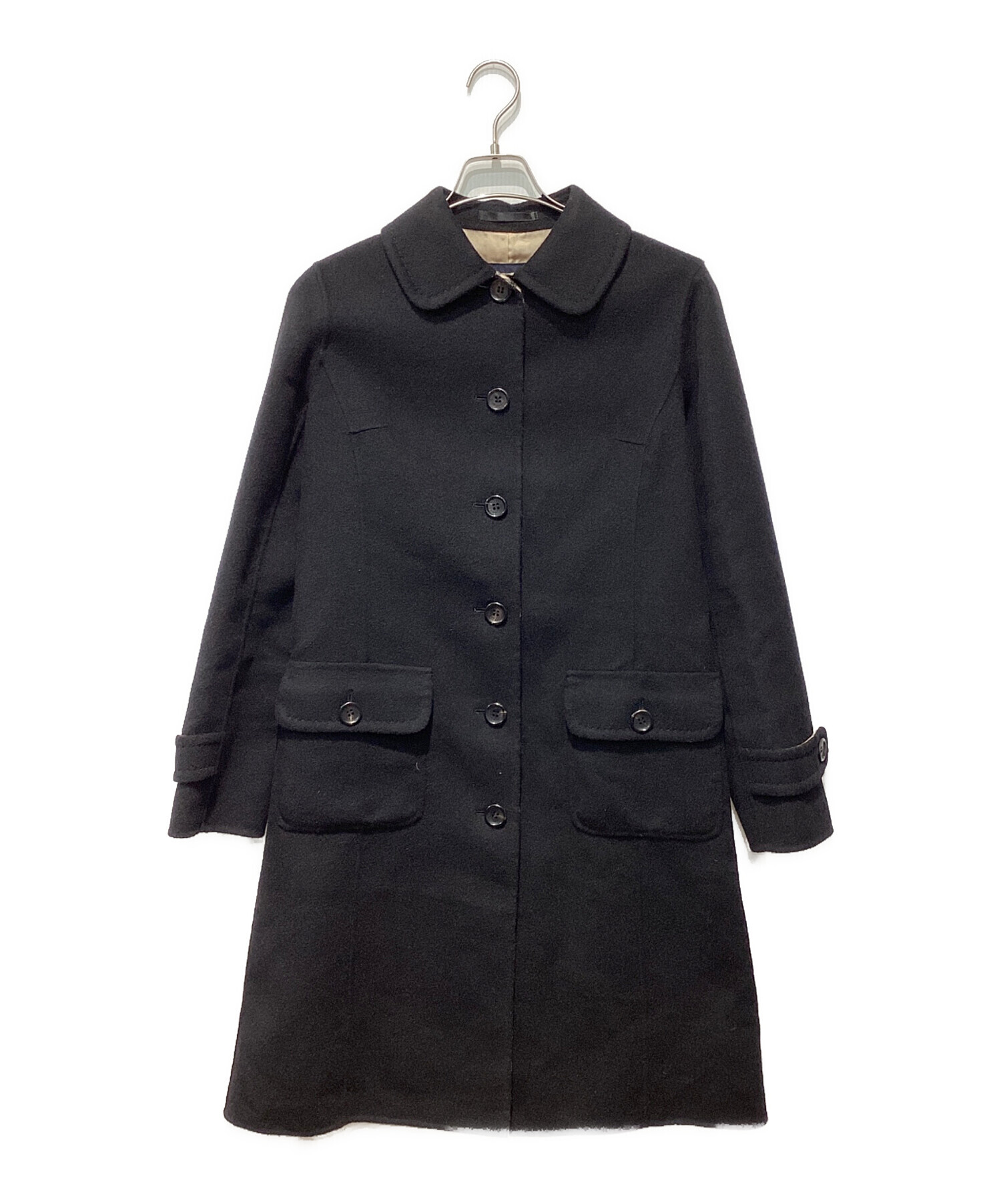 BURBERRY LONDON ウールコート カシミヤ混 38 Mサイズ 中古・古着通販】BURBERRY LONDON (バーバリーロンドン) ウール