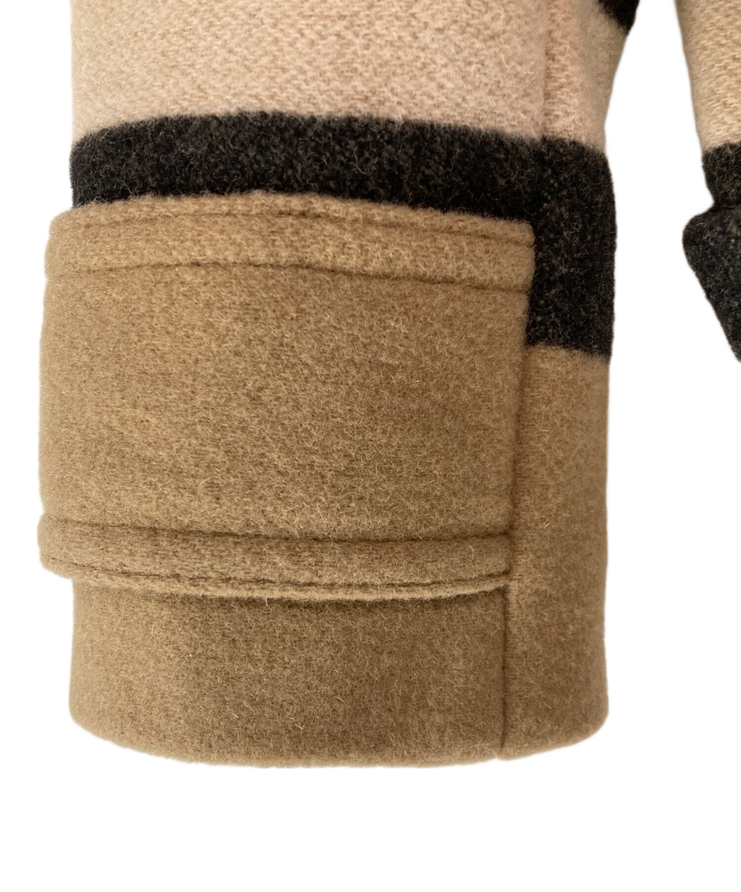 Burberry's ベージュウールコート Lサイズ 中古・古着通販】BURBERRY (バーバリー) ウールコート ベージュ サイズ