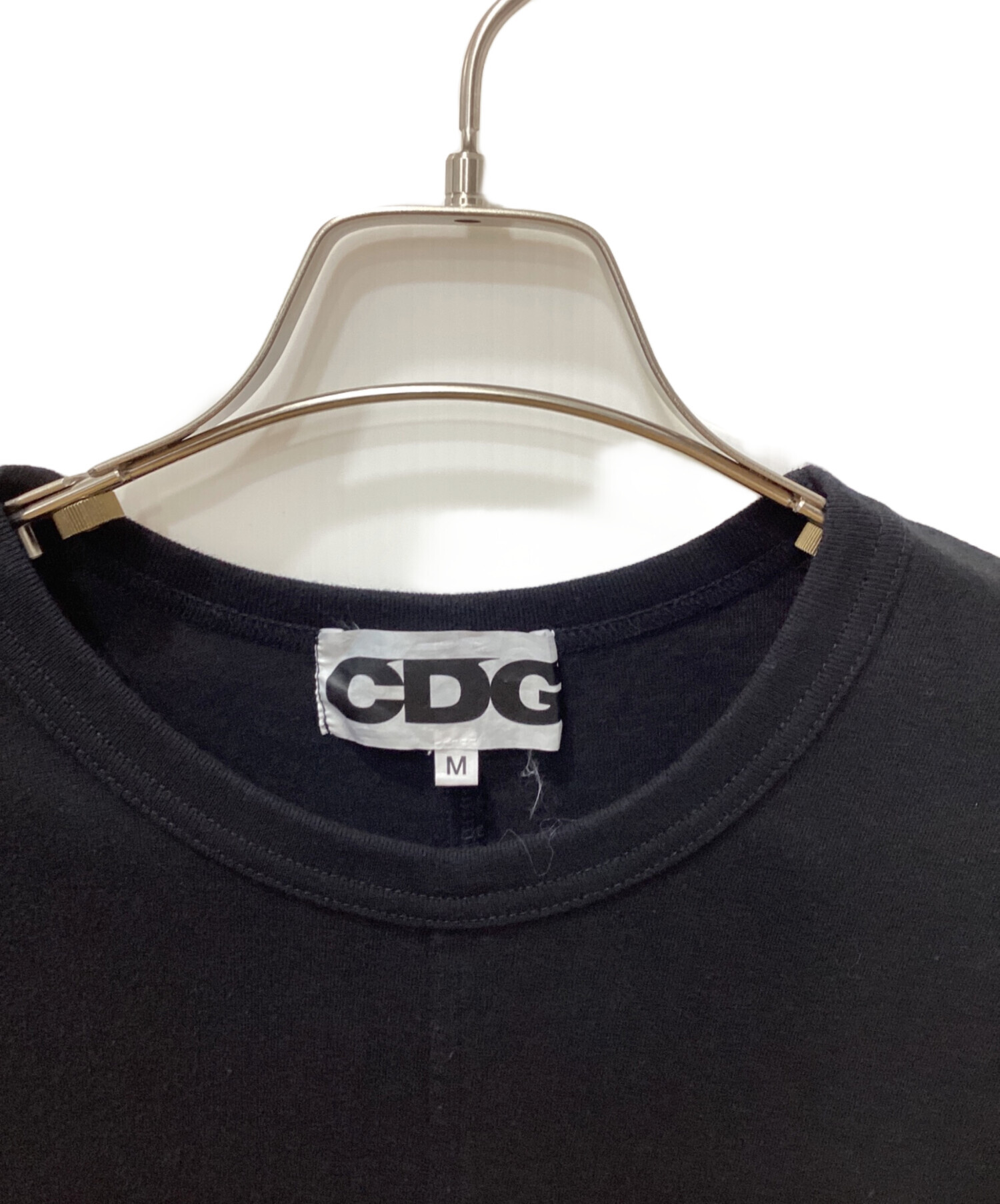 中古・古着通販】CDG (シーディージー) アシンメトリーデザインTシャツ