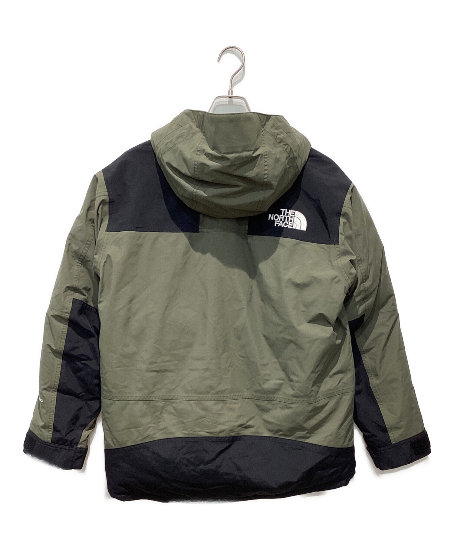 The North Face ダウンジャケット Lサイズ オリーブ/ブラック 中古・古着通販】THE NORTH FACE (ザ ノース フェイス) マウンテン