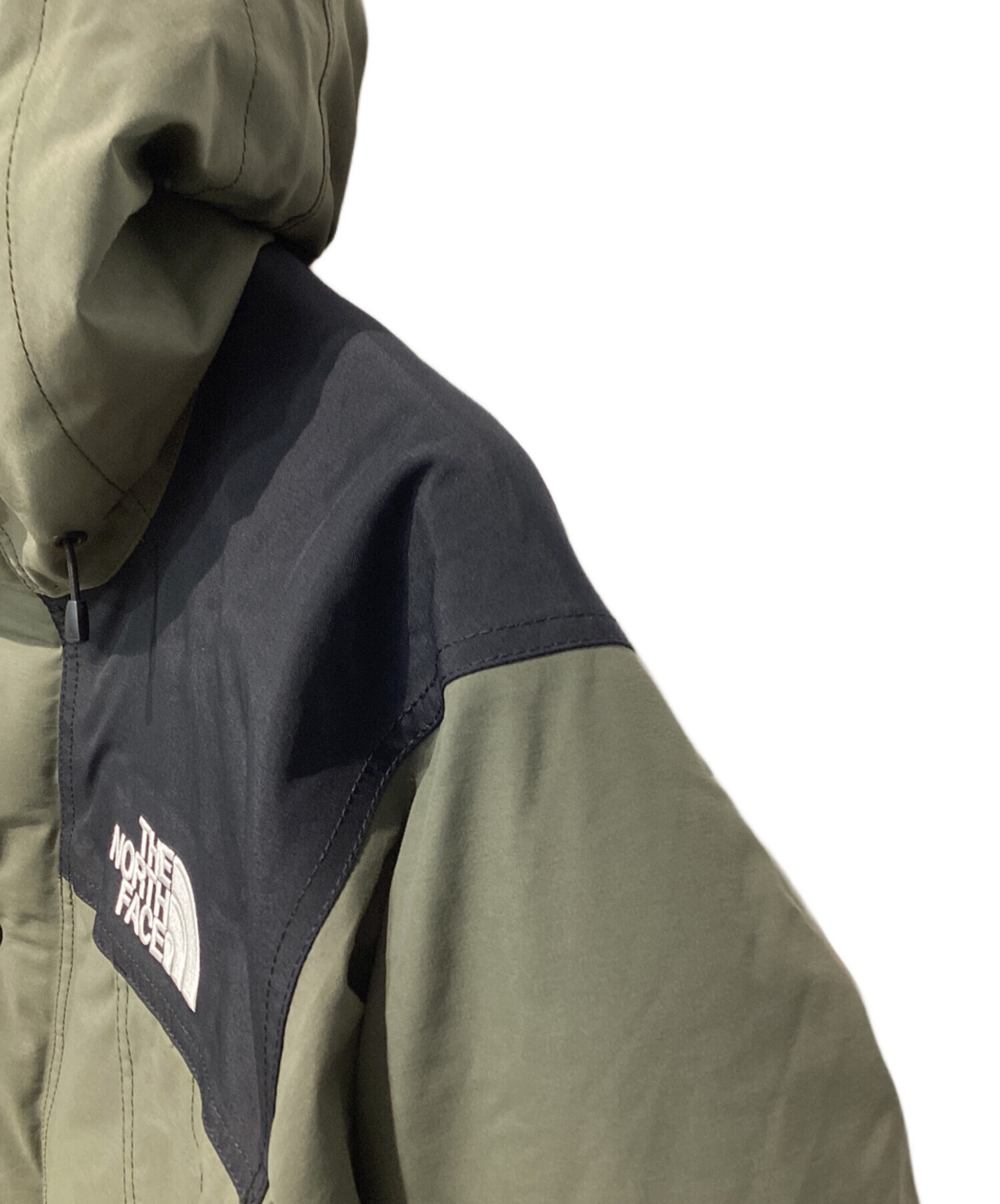 The North Face ダウンジャケット Lサイズ オリーブ/ブラック 中古・古着通販】THE NORTH FACE (ザ ノース フェイス) マウンテン