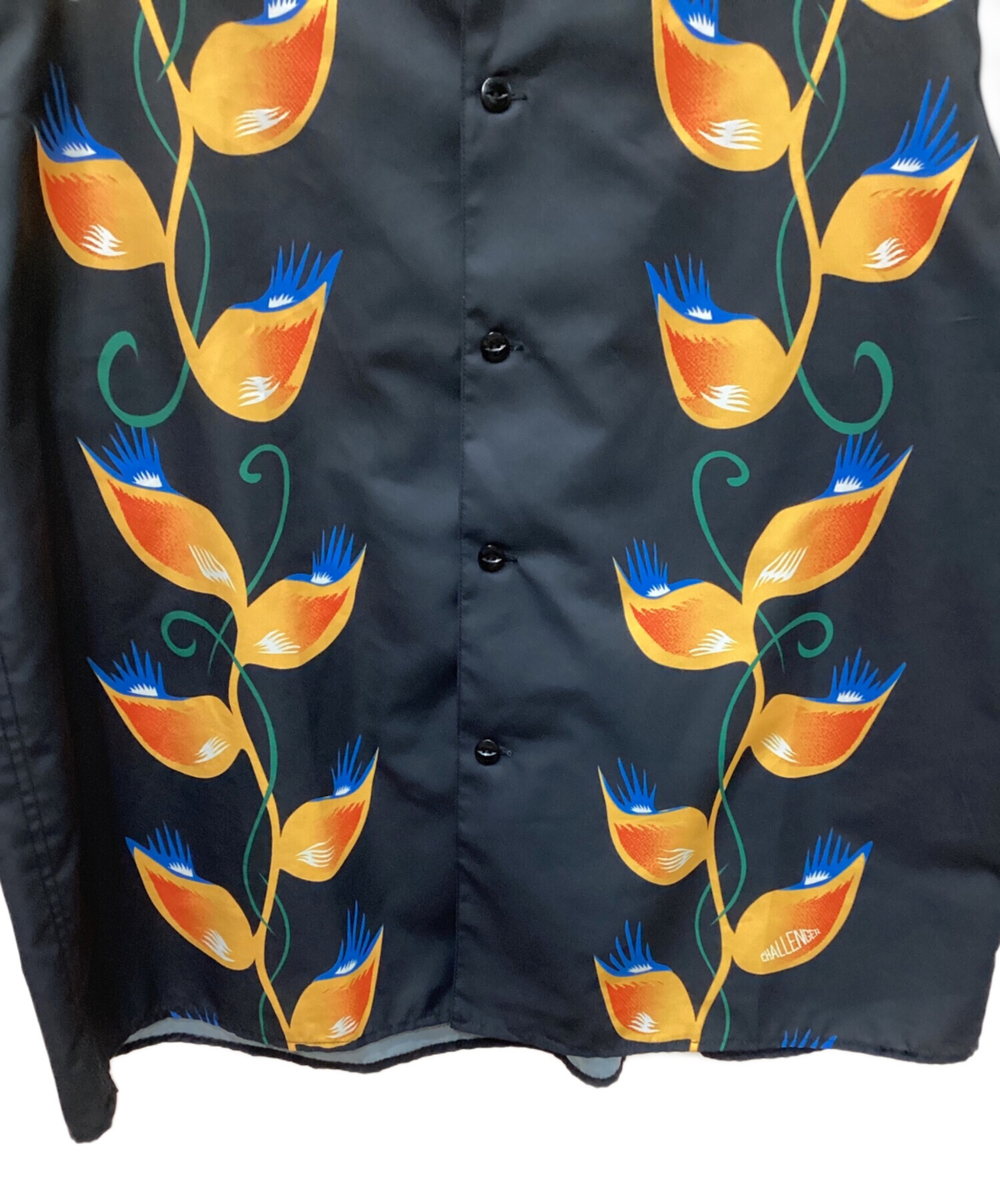 中古・古着通販】CHALLENGER (チャレンジャー) S/S FLAME LEAF SHIRT