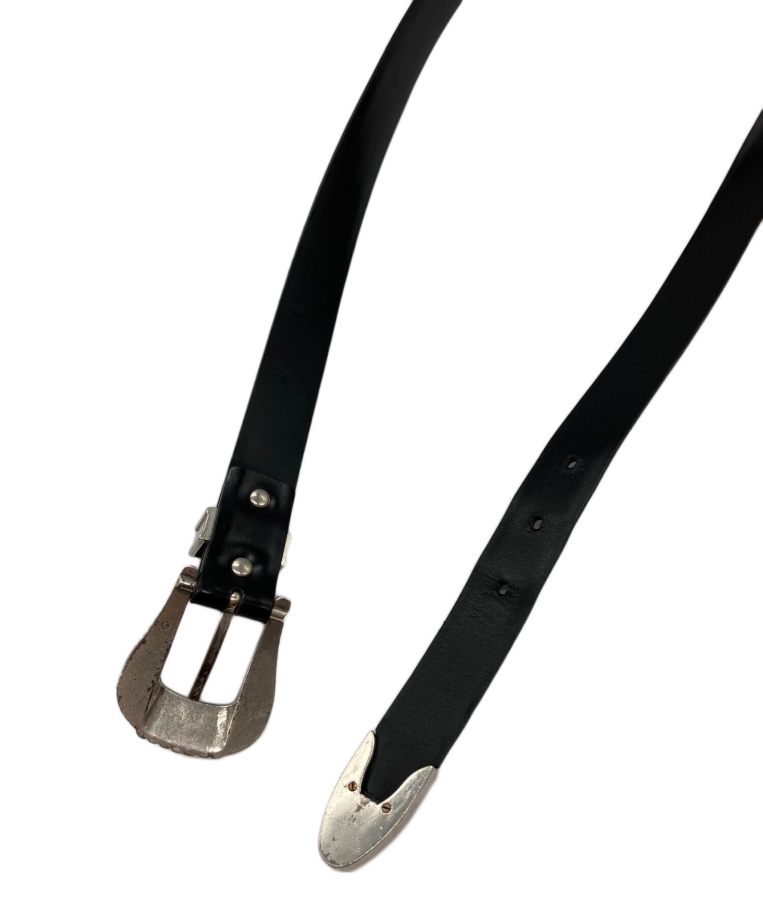 中古・古着通販】TOGA PULLA (トーガ プルラ) メタルレザーベルト