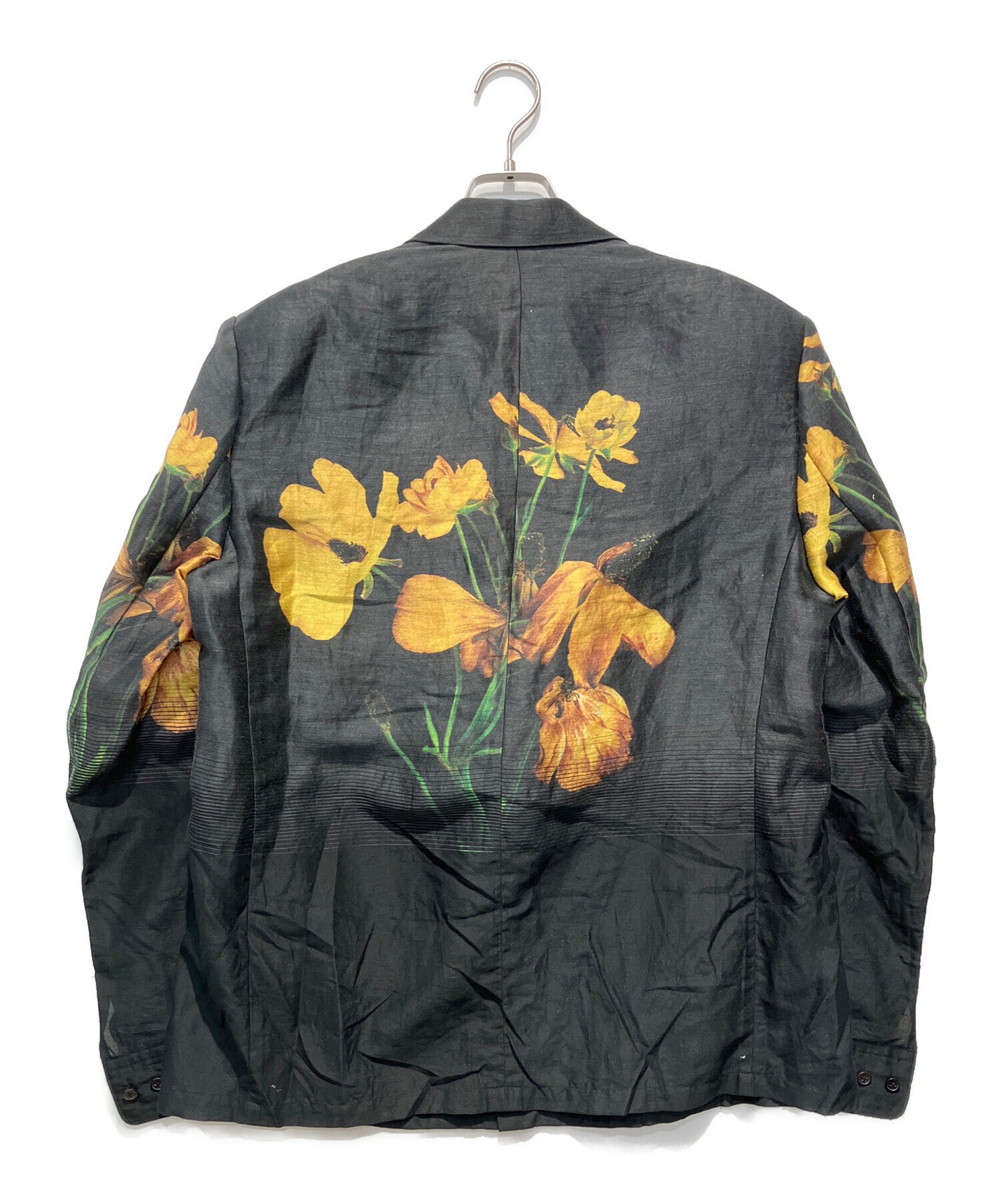 中古・古着通販】TAAKK (ターク) 花柄リネンテーラードジャケット 