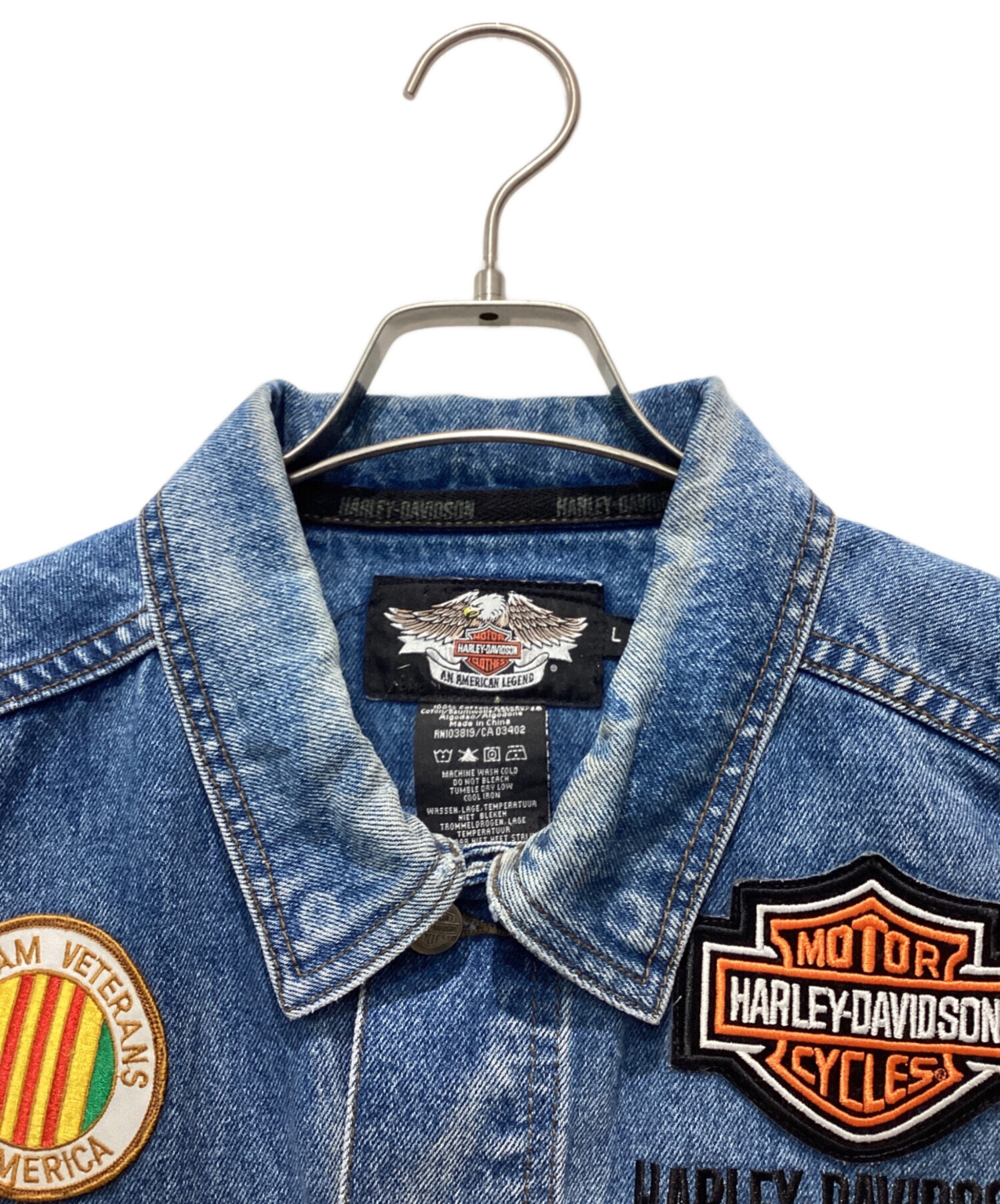 HARLEY-DAVIDSON デニムジャケット 古着 中古・古着通販】HARLEY-DAVIDSON (ハーレーダビッドソン