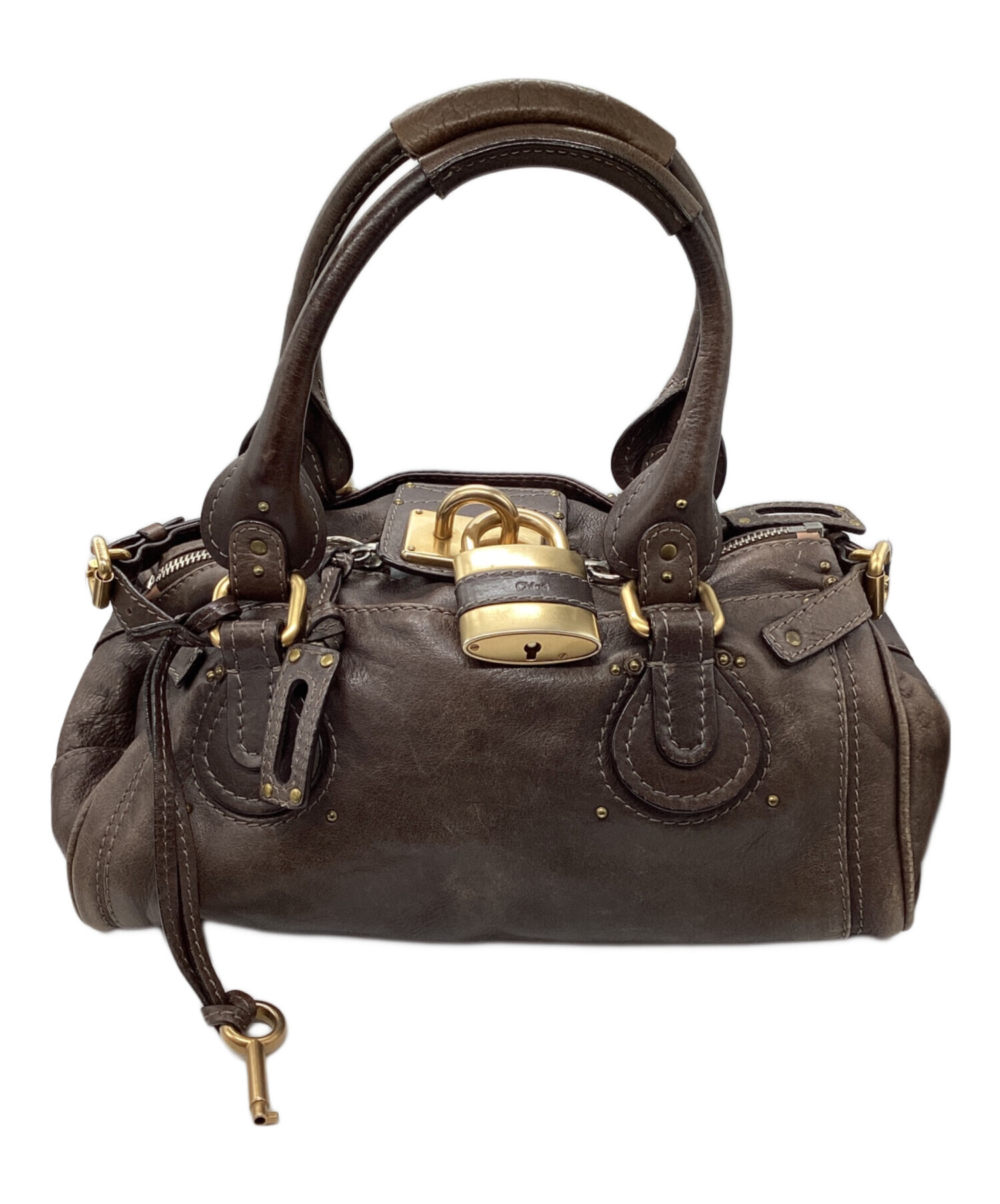 中古・古着通販】Chloe (クロエ) パディントンレザーハンドバッグ