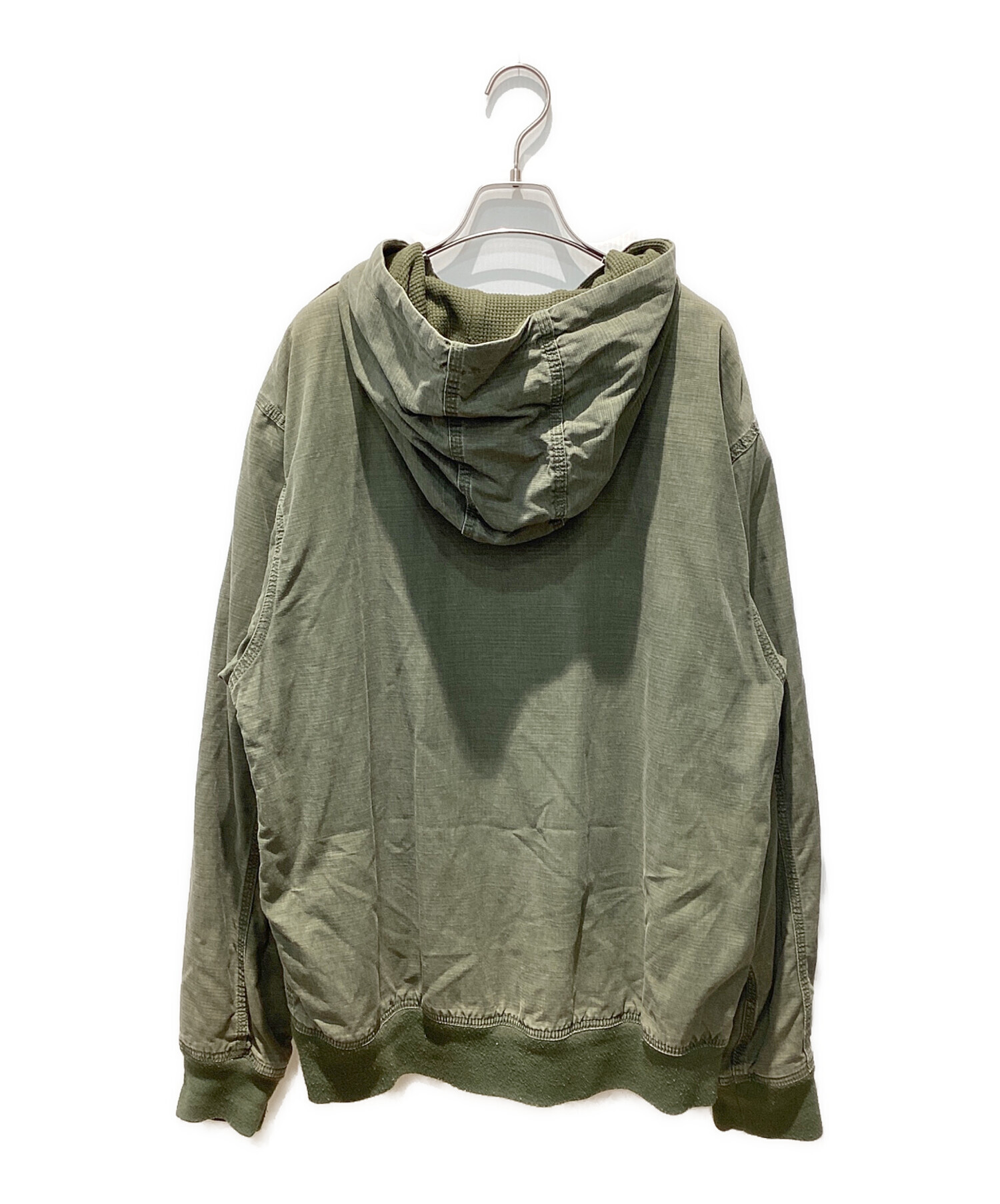stussy アクティブジャケット　パーカー　黄緑 中古・古着通販】stussy (ステューシー) OLD アクティブジャケット