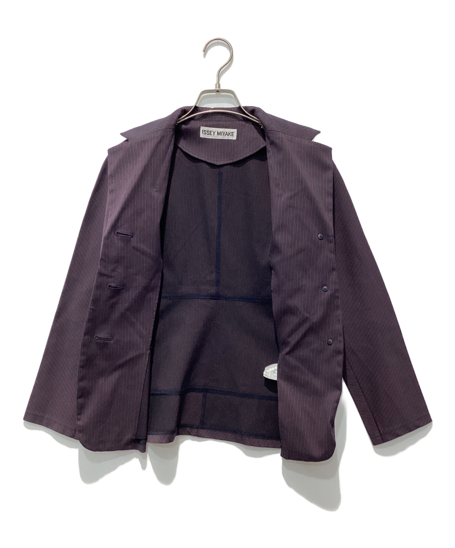 中古・古着通販】ISSEY MIYAKE (イッセイミヤケ) パンツセットアップ