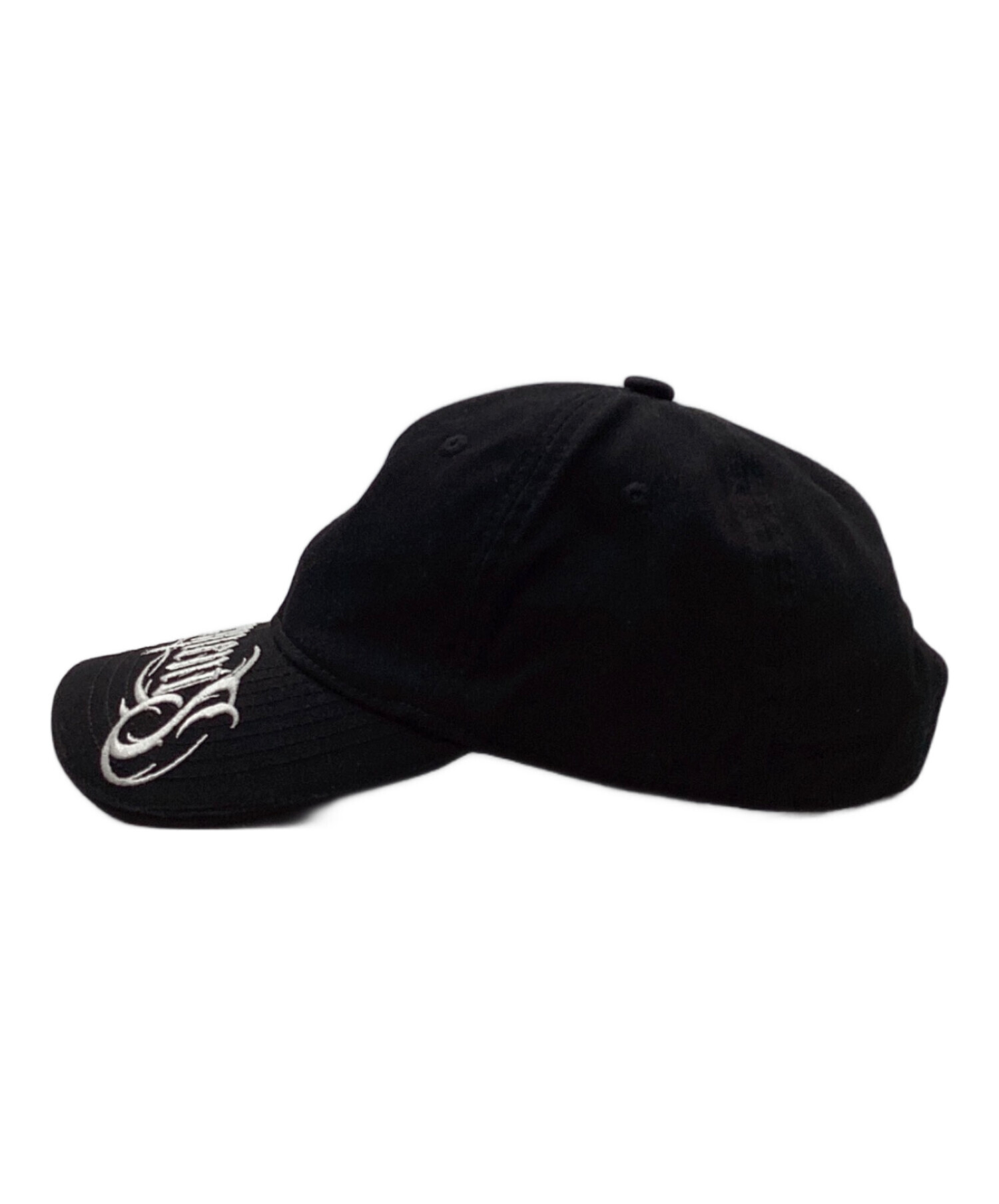 中古・古着通販】VETEMENTS (ヴェトモン) Metal Logo Cap ブラック