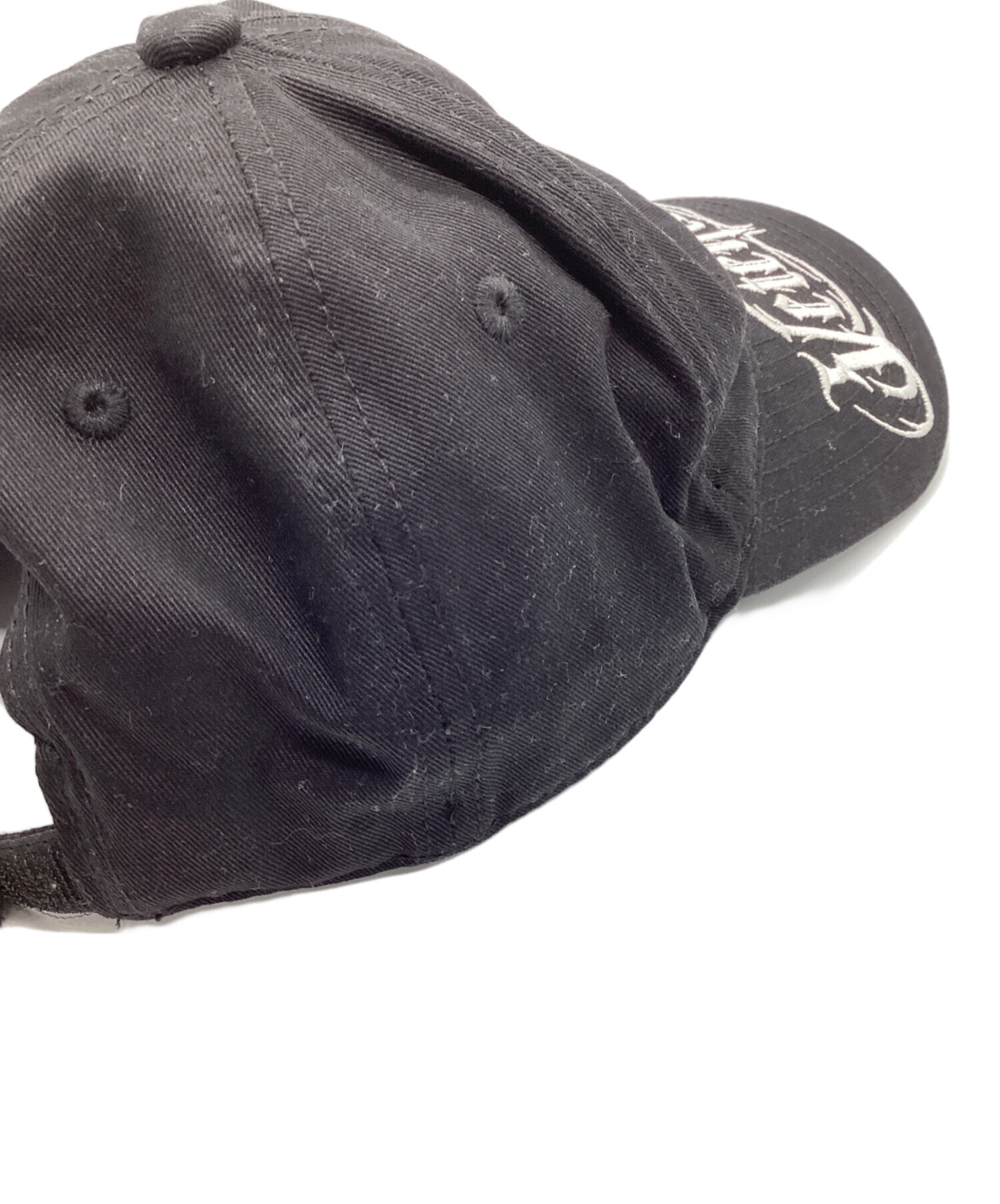 中古・古着通販】VETEMENTS (ヴェトモン) Metal Logo Cap ブラック
