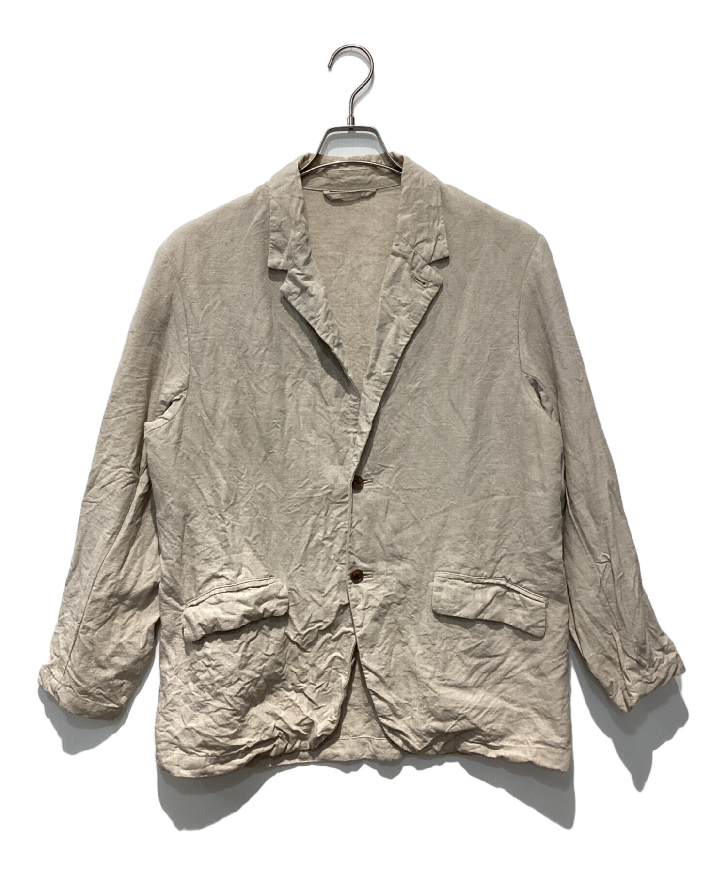 nest robe CONFECT リネンテーラードジャケット 中古・古着通販】nestrobe confect (ネストローブ コンフェクト