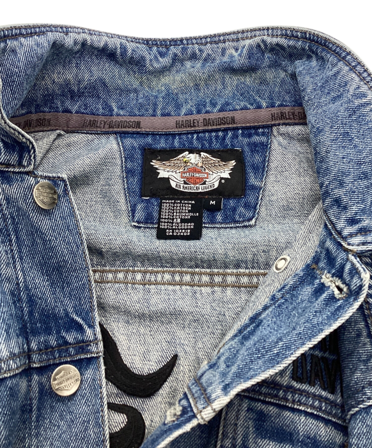 中古・古着通販】HARLEY-DAVIDSON (ハーレーダビッドソン) デニム