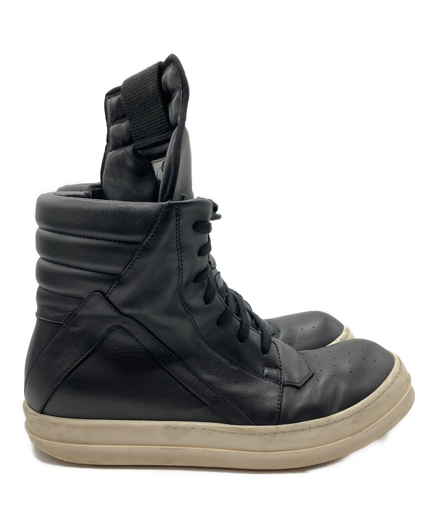 中古・古着通販】RICK OWENS (リックオウエンス) Geo basket ブラック