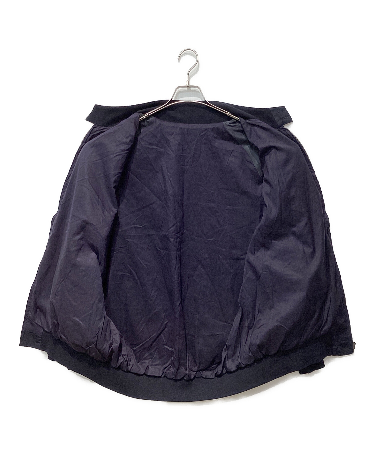 【LE / エルイー】WIDE Harrington jacket 中古・古着通販】LE (エルイー) EX-WIDE Harrington jacket ネイビー