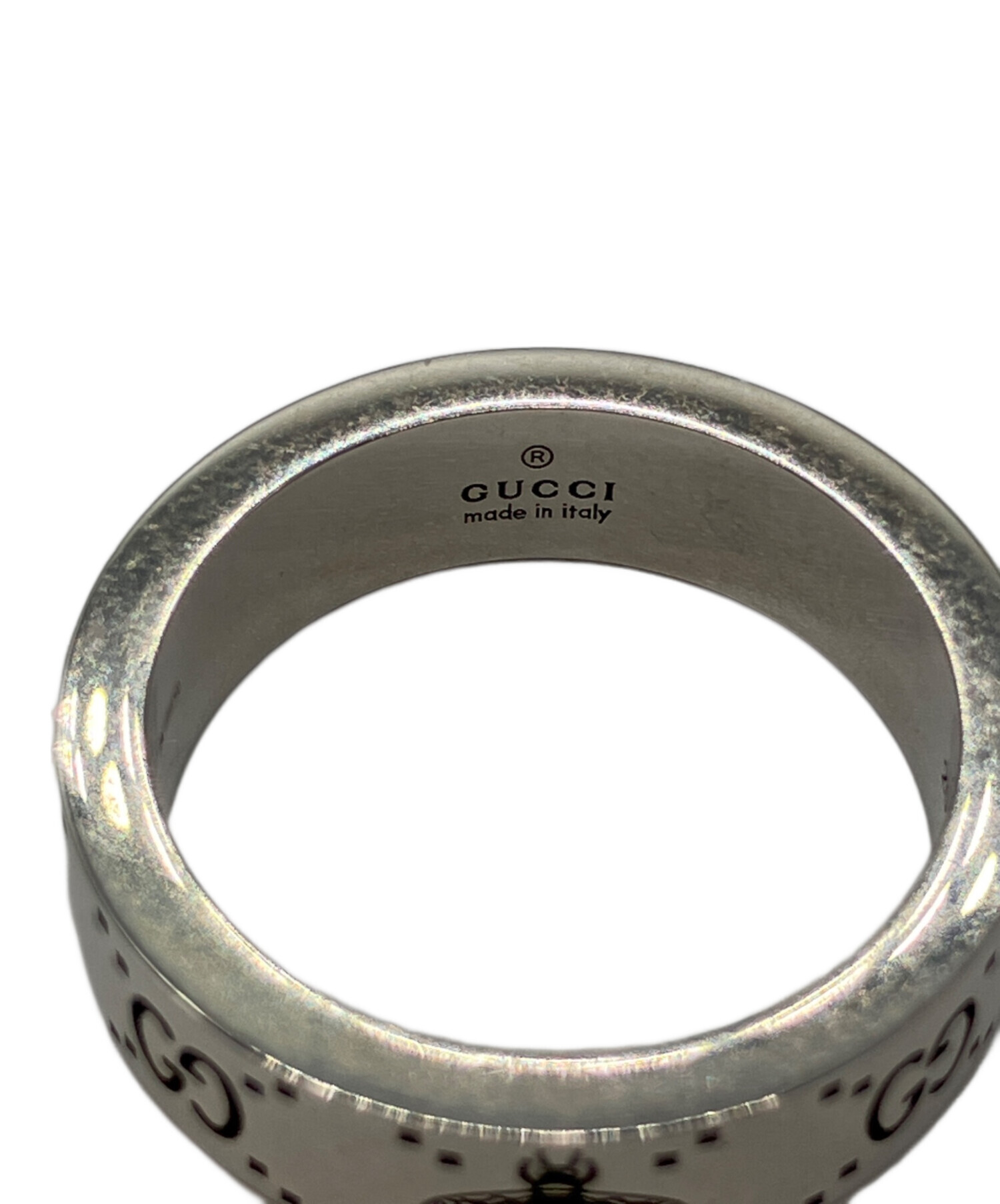グッチ リング 20 美品 ダブルG シルバー サイズ:20 GUCCI GUCCI