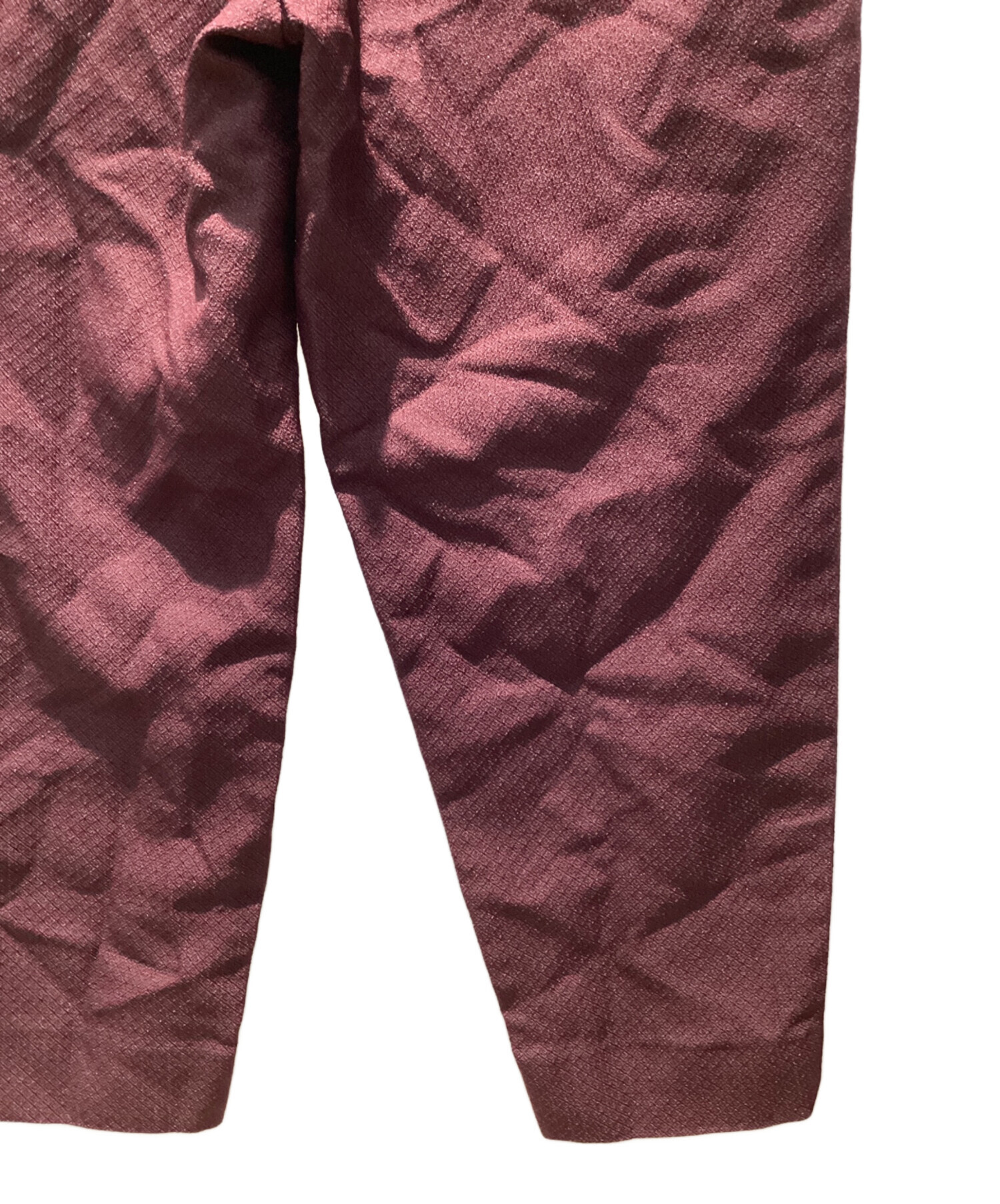 comme des garcons homme deux ポリ縮絨パンツ 中古・古着通販】COMME