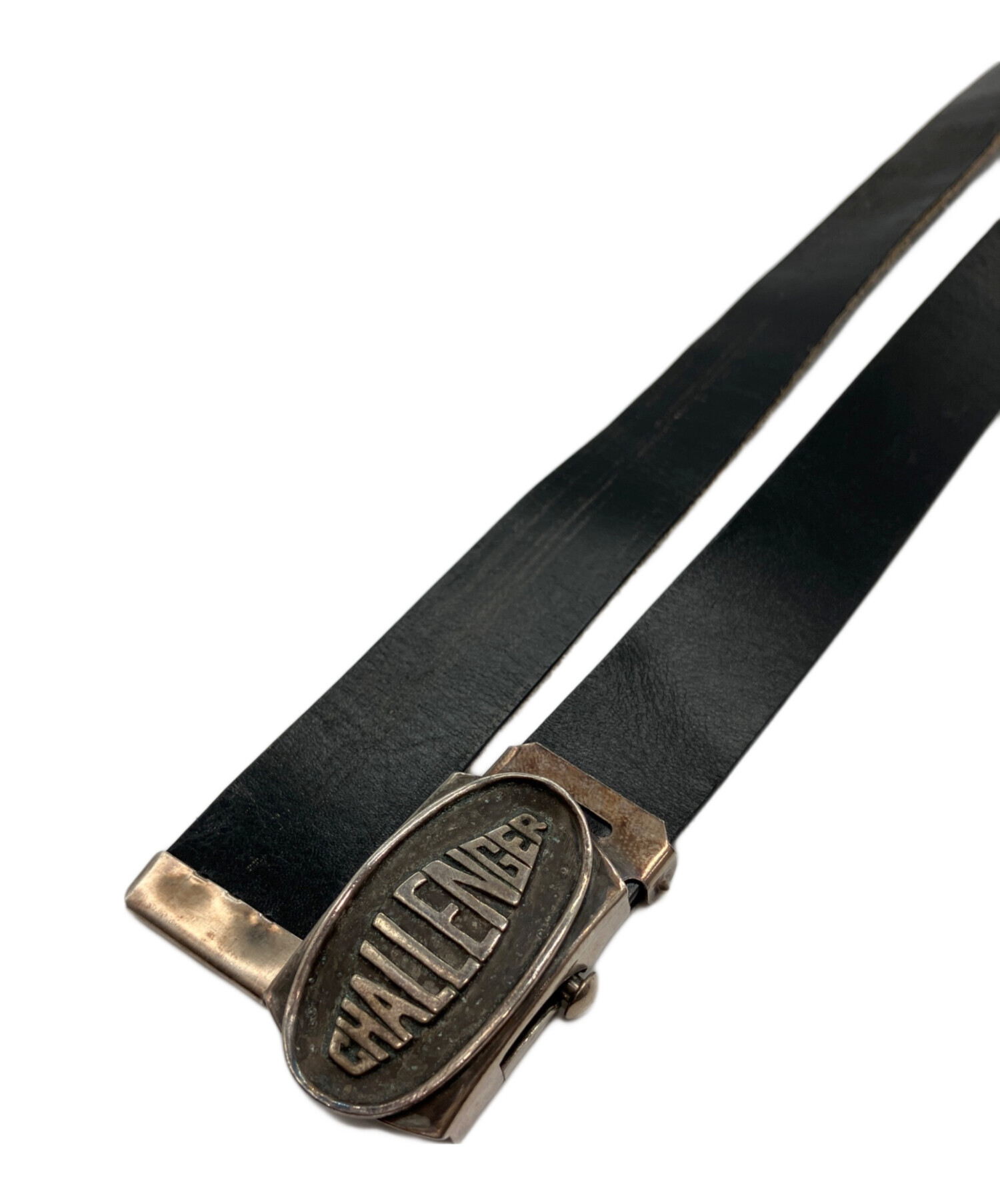 中古・古着通販】CHALLENGER (チャレンジャー) LEATHER BELT ブラック