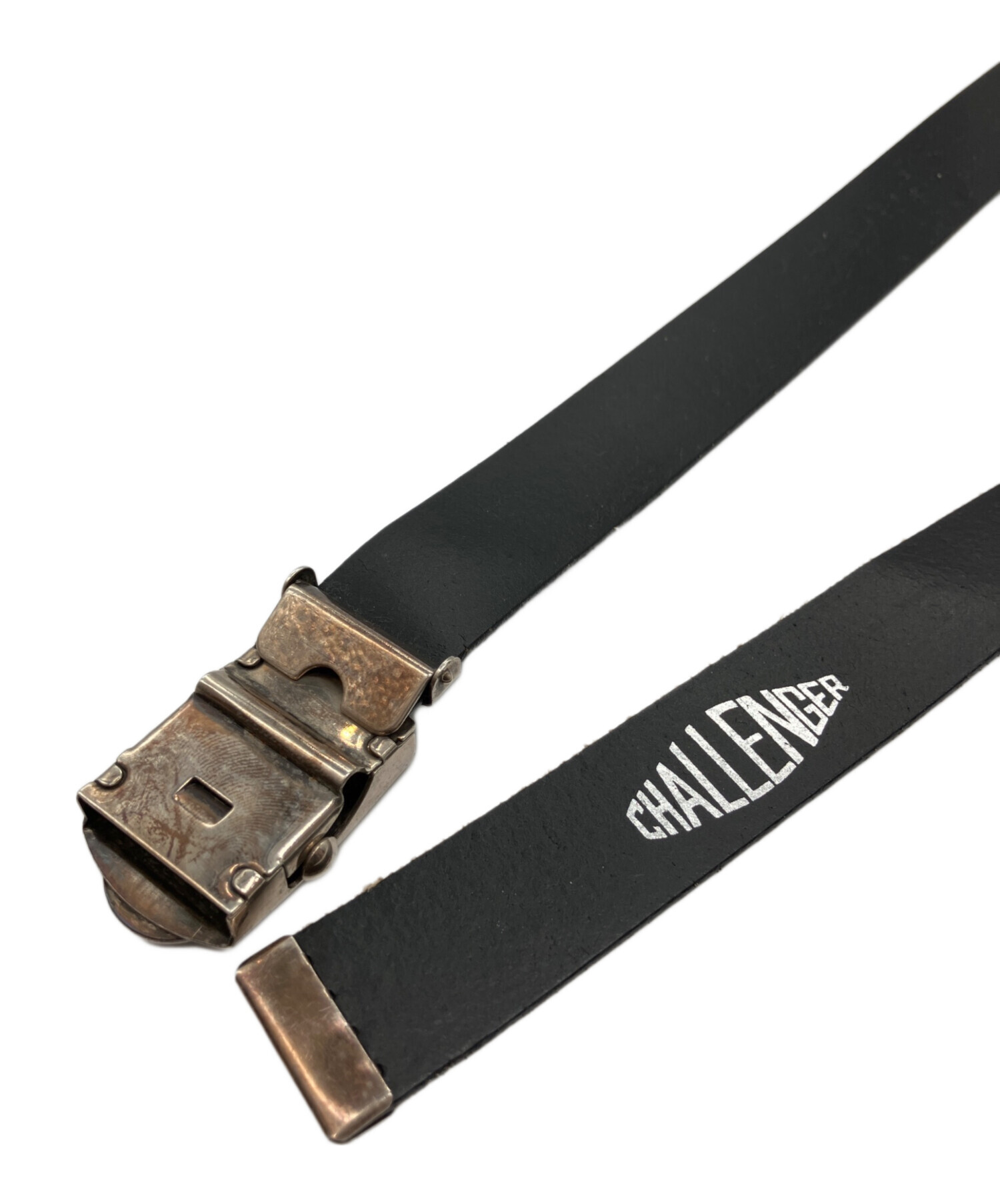 中古・古着通販】CHALLENGER (チャレンジャー) LEATHER BELT ブラック