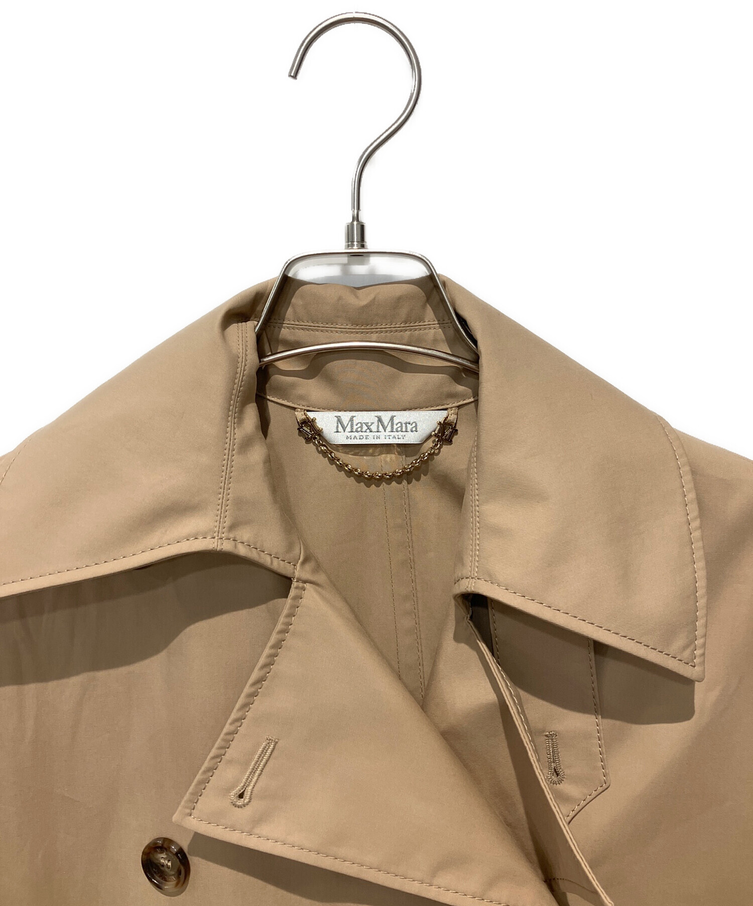 中古・古着通販】MaxMara (マックスマーラ) トレンチ ケープ コート